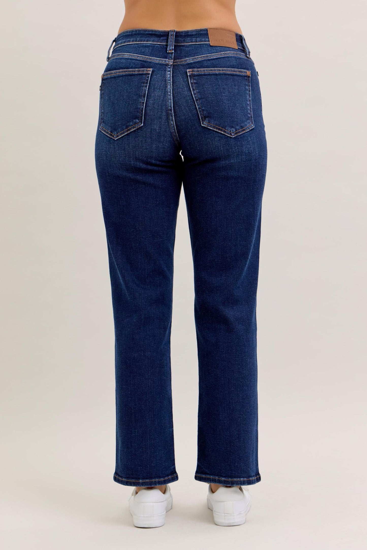 Midrise Straight Judy Blue (Short Inseam)