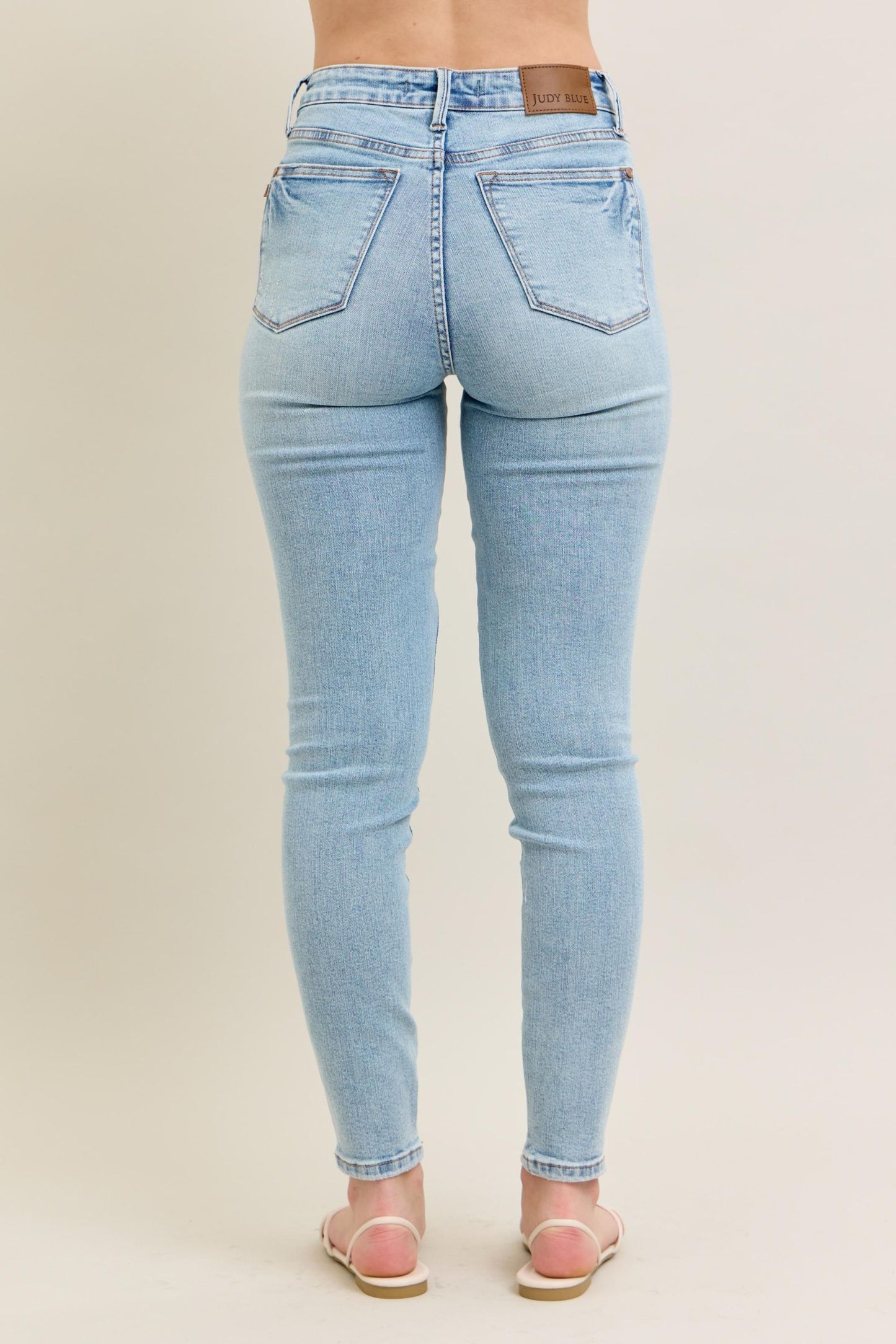 Tummy Control Vintage Wash Skinny Judy Blue