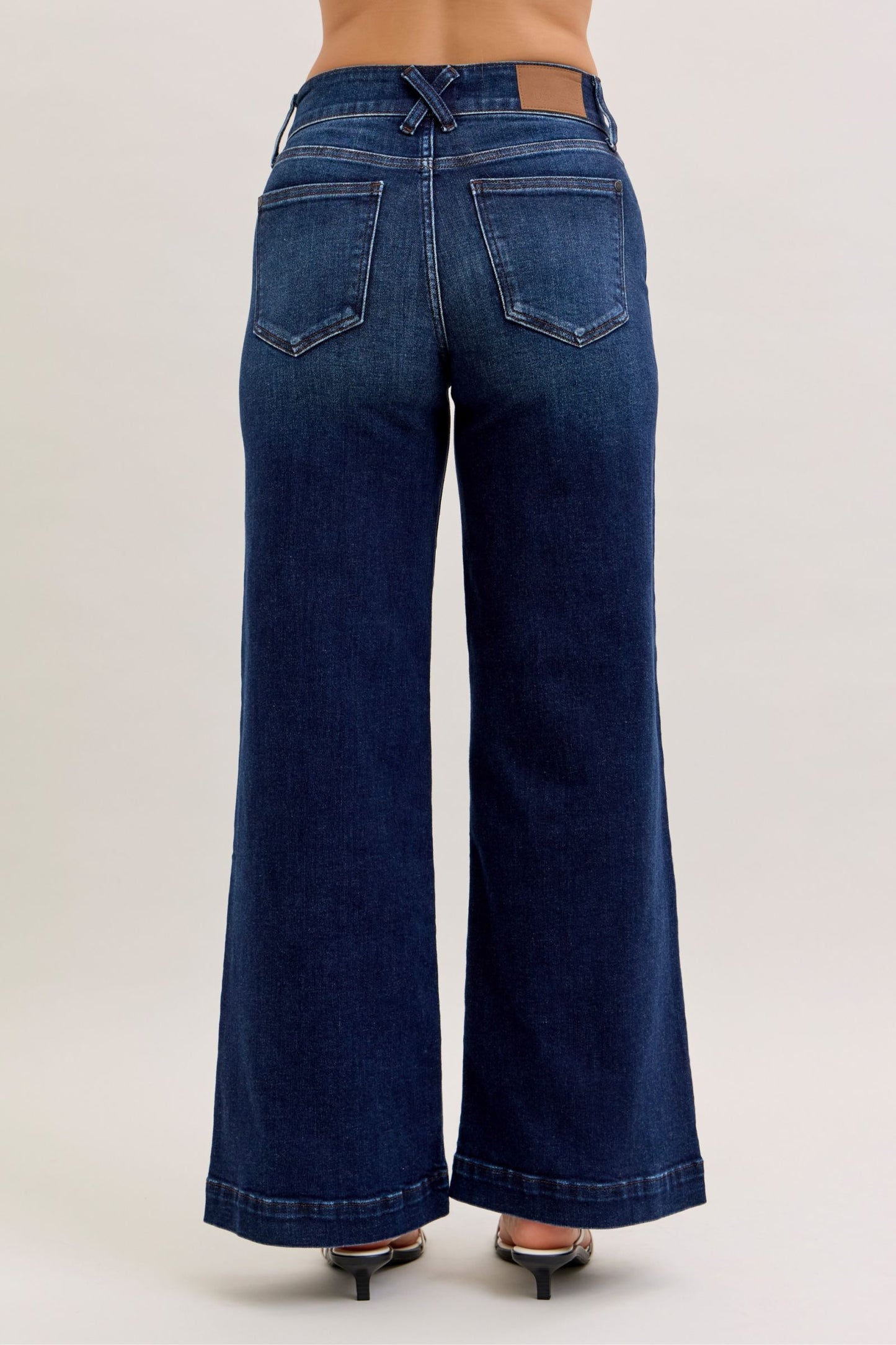 Trouser Wide Leg Judy Blue (Short Inseam)