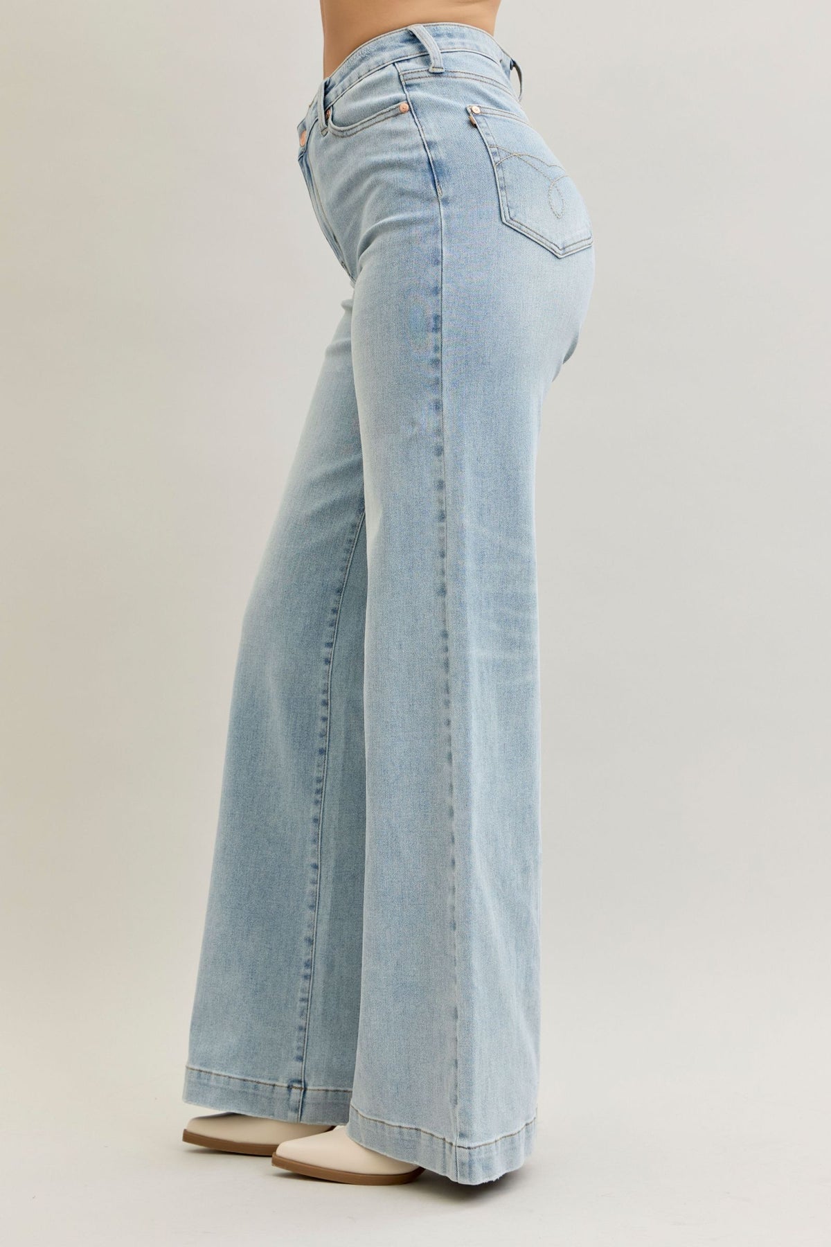 Retro Wide Criss-Cross Judy Blue