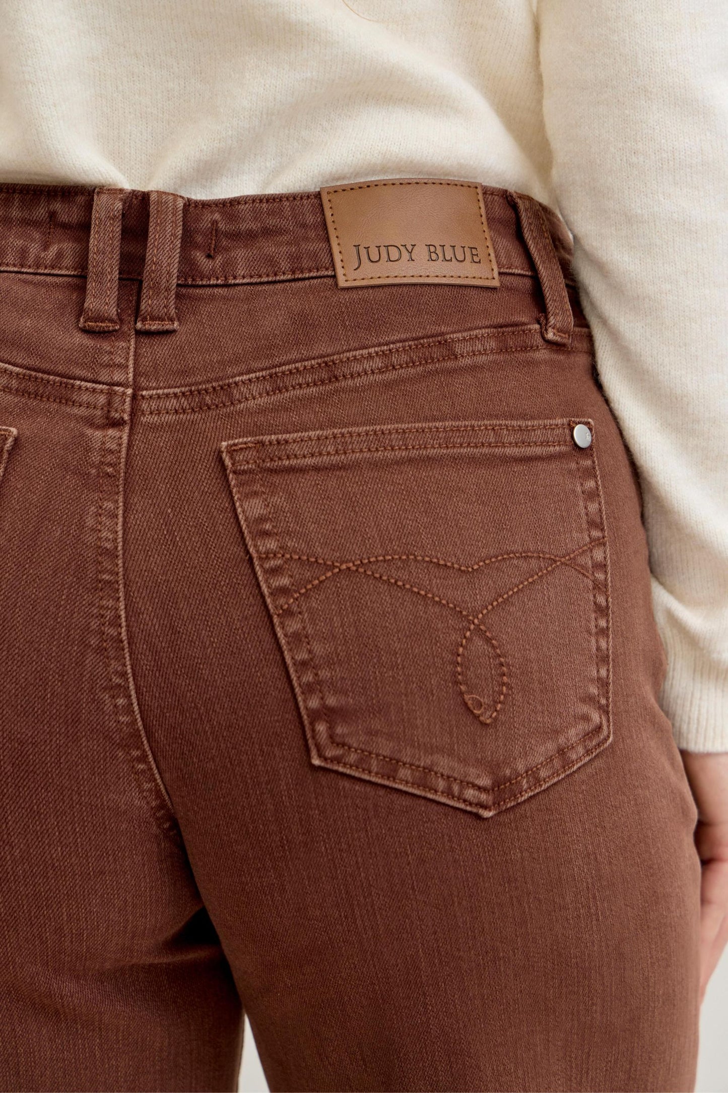 Wide Crop Garment Dyed Utility Judy Blue