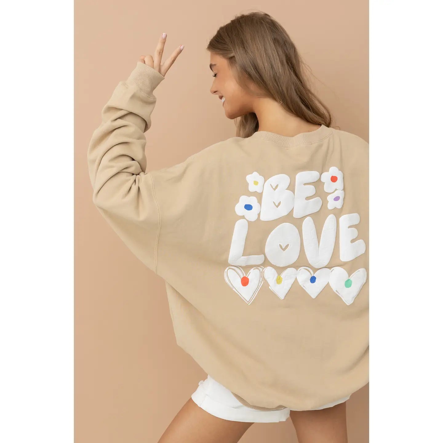 French Terry Graphic Pullover Sweatshirt 🤎