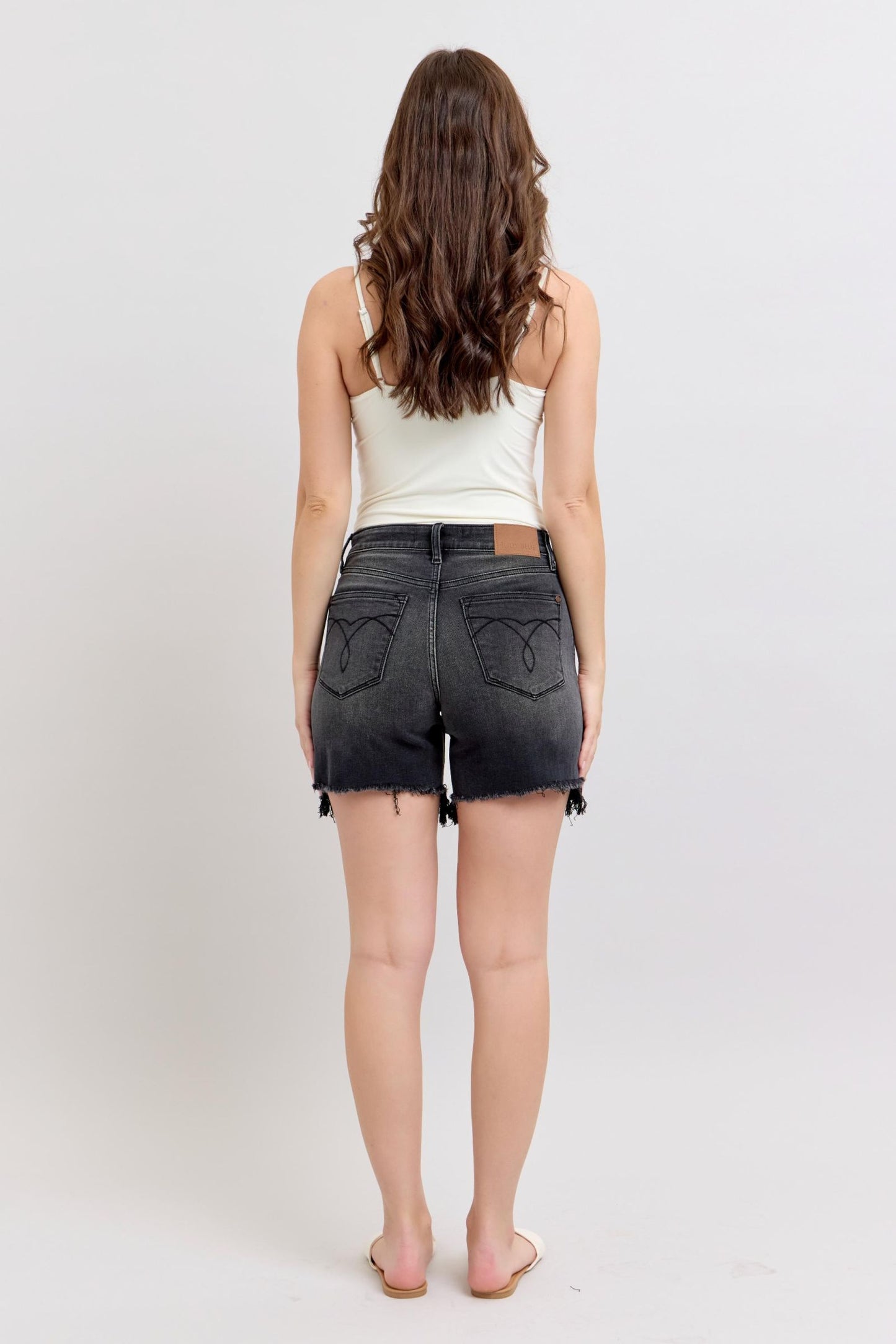 2 Button Dad Judy Blue Shorts