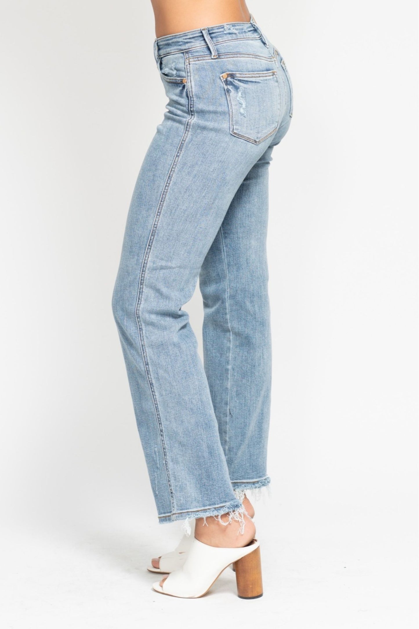 Yoke Cell Phone Pocket Dad Jean Judy Blue
