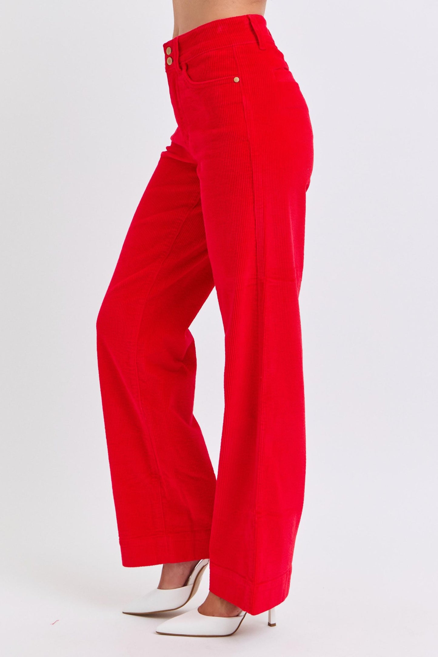 Ruby Corduroy Trouser Wide Judy Blue ❤️✨
