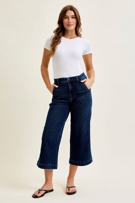 Ankle Wide Trouser Judy Blue