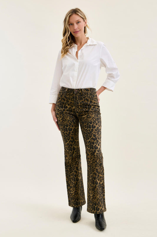 Bootcut Leopard Print Judy Blue