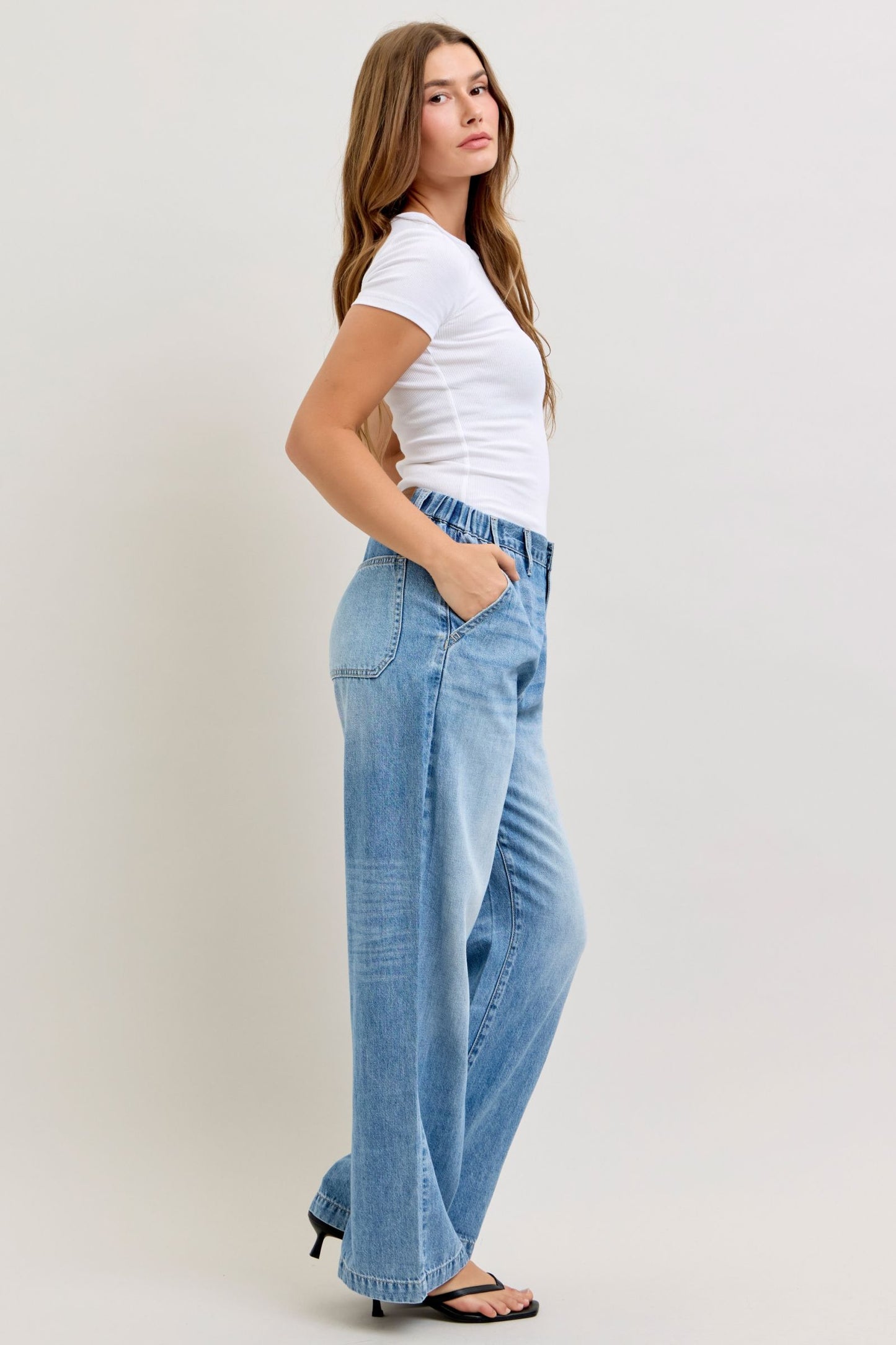 Featherweight Baggy Elasticated WB Judy Blue