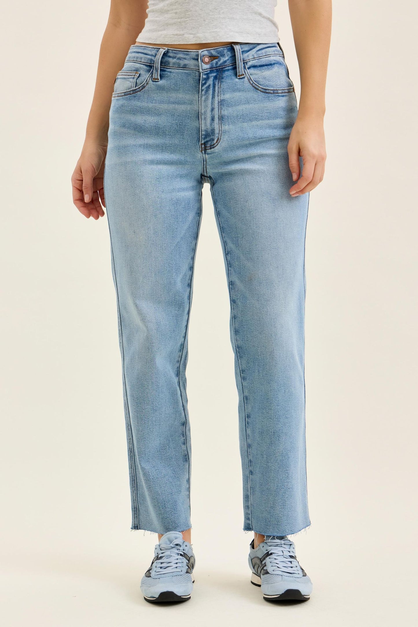 Ankle Straight w/ Bandana Loop Judy Blue