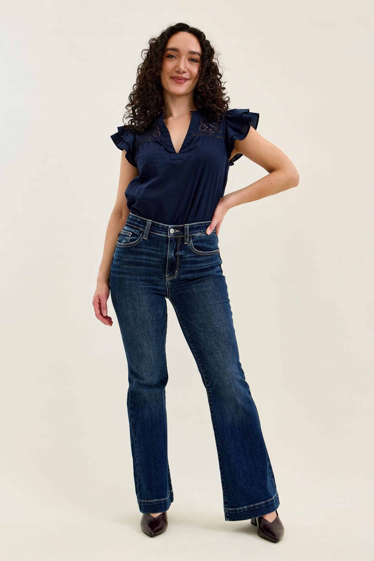 Petite Trouser Flare Judy Blue