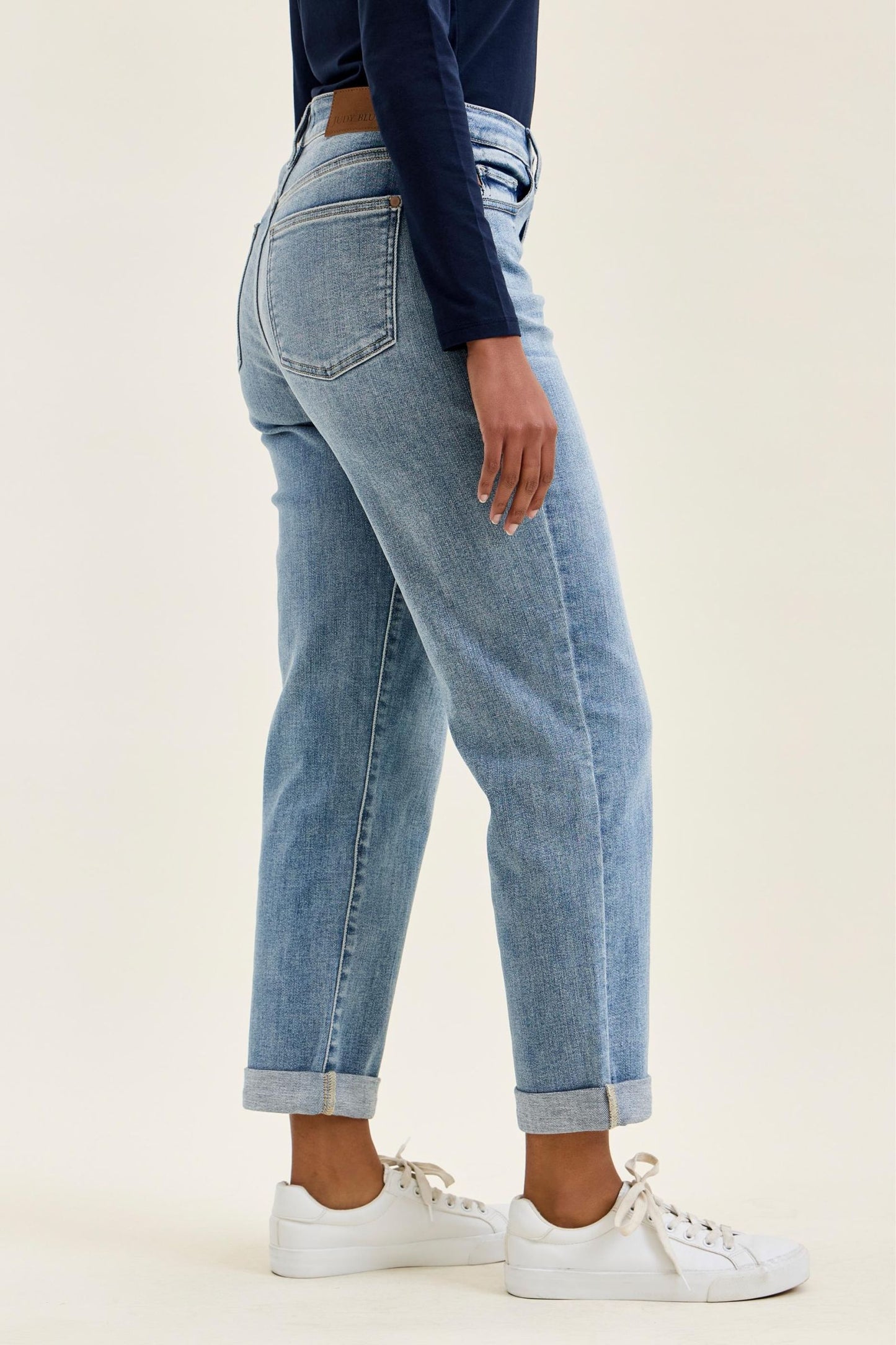 BILLIE Boyfriend LT Light Iced Indigo Judy Blue