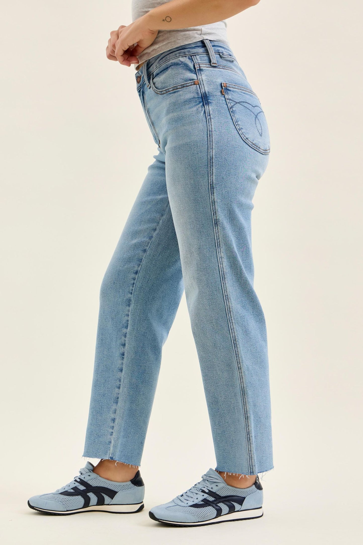 Ankle Straight w/ Bandana Loop Judy Blue