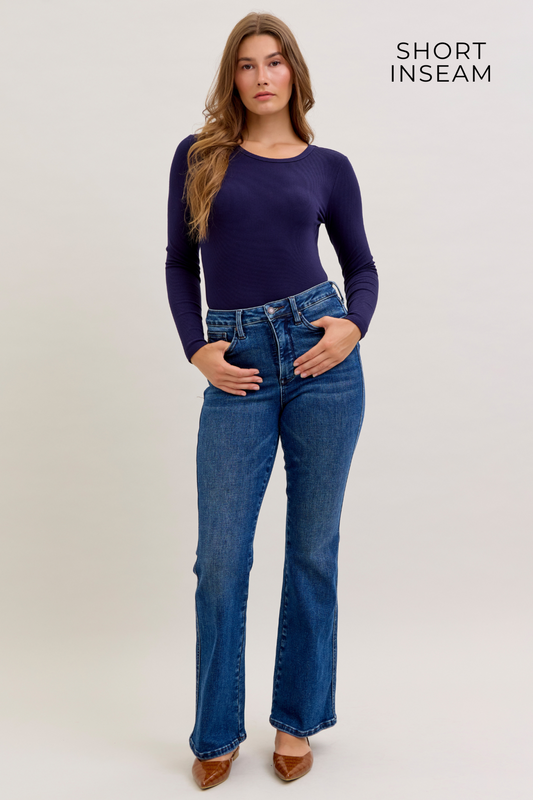 Tummy Control Bootcut Short Inseam Judy Blue