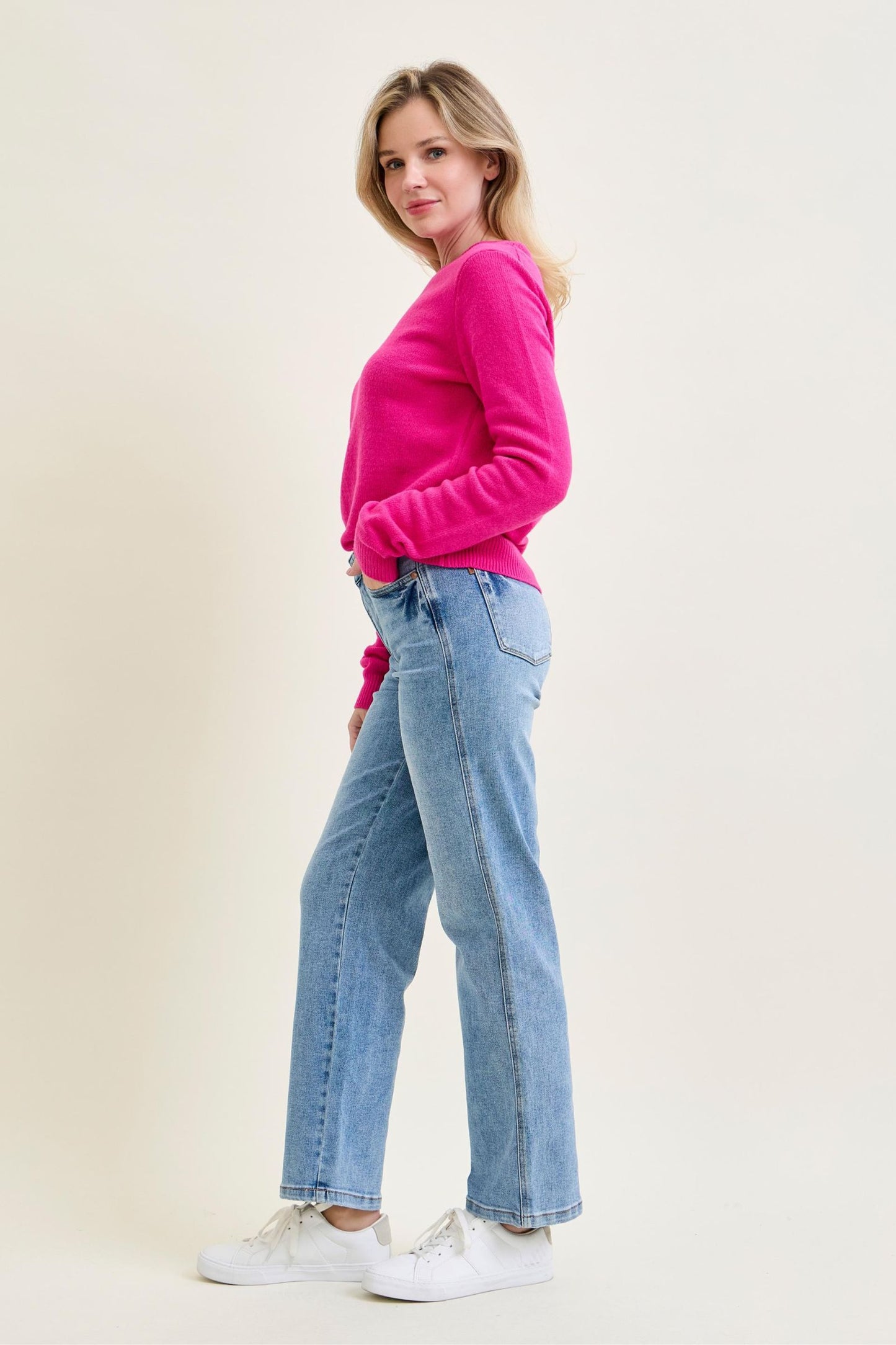 Tummy Control Vintage Wash Straight Judy Blue
