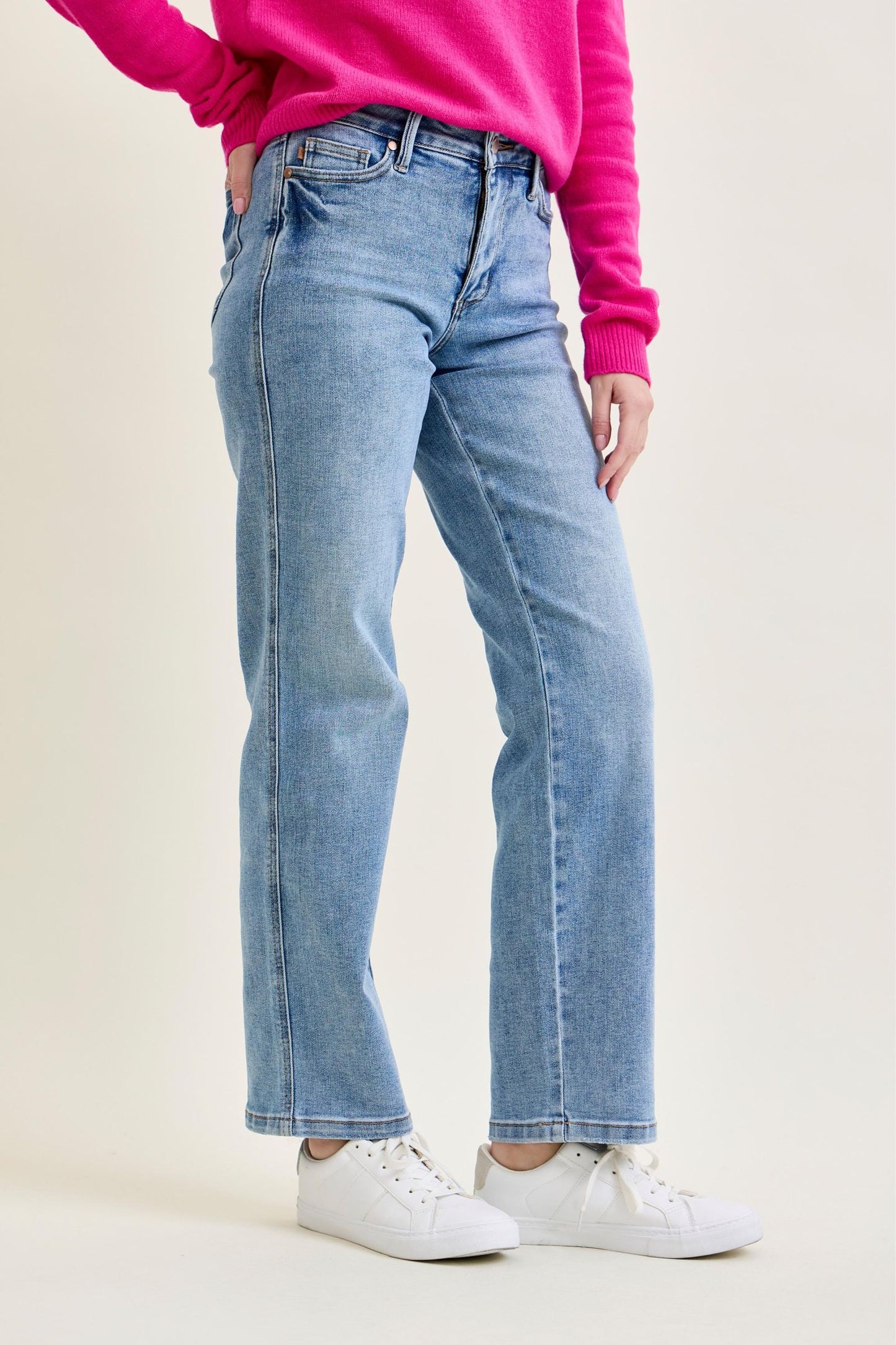 Tummy Control Vintage Wash Straight Judy Blue