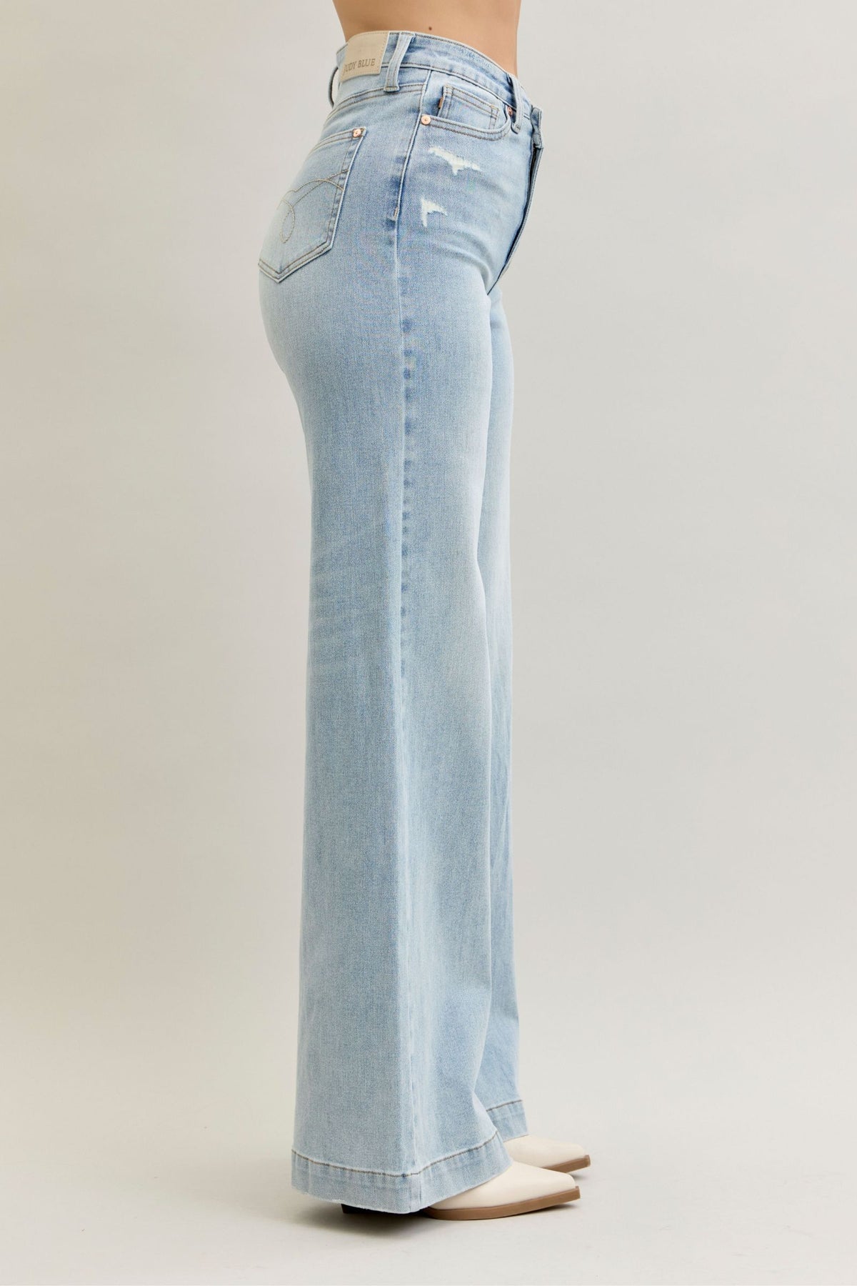 Retro Wide Criss-Cross Judy Blue