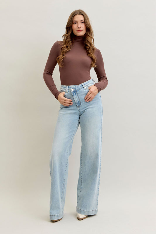 Retro Wide Criss-Cross Judy Blue
