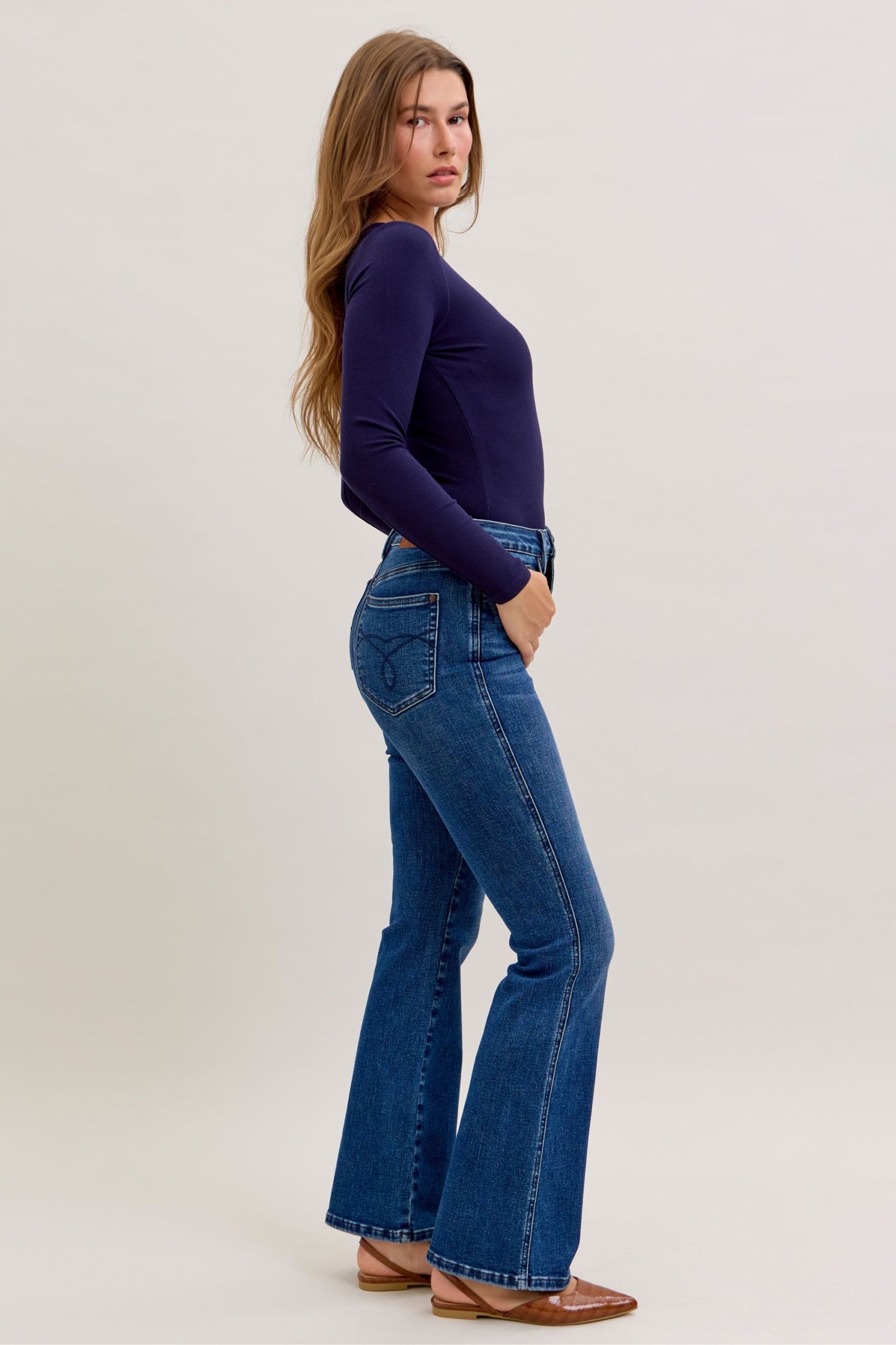 Tummy Control Bootcut Short Inseam Judy Blue