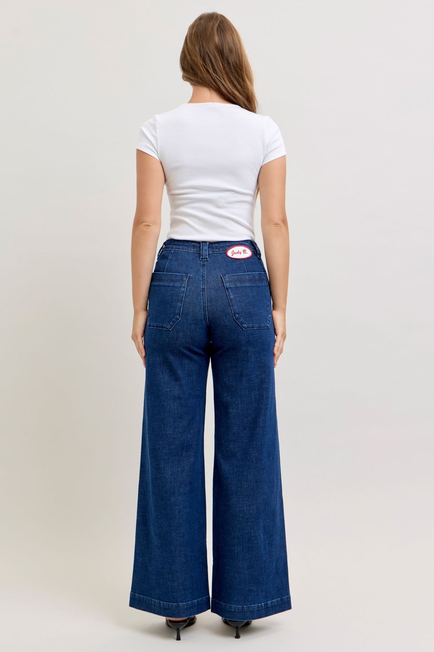 Retro Wide W/ Patch Pkts & Twisted Seam Judy Blue