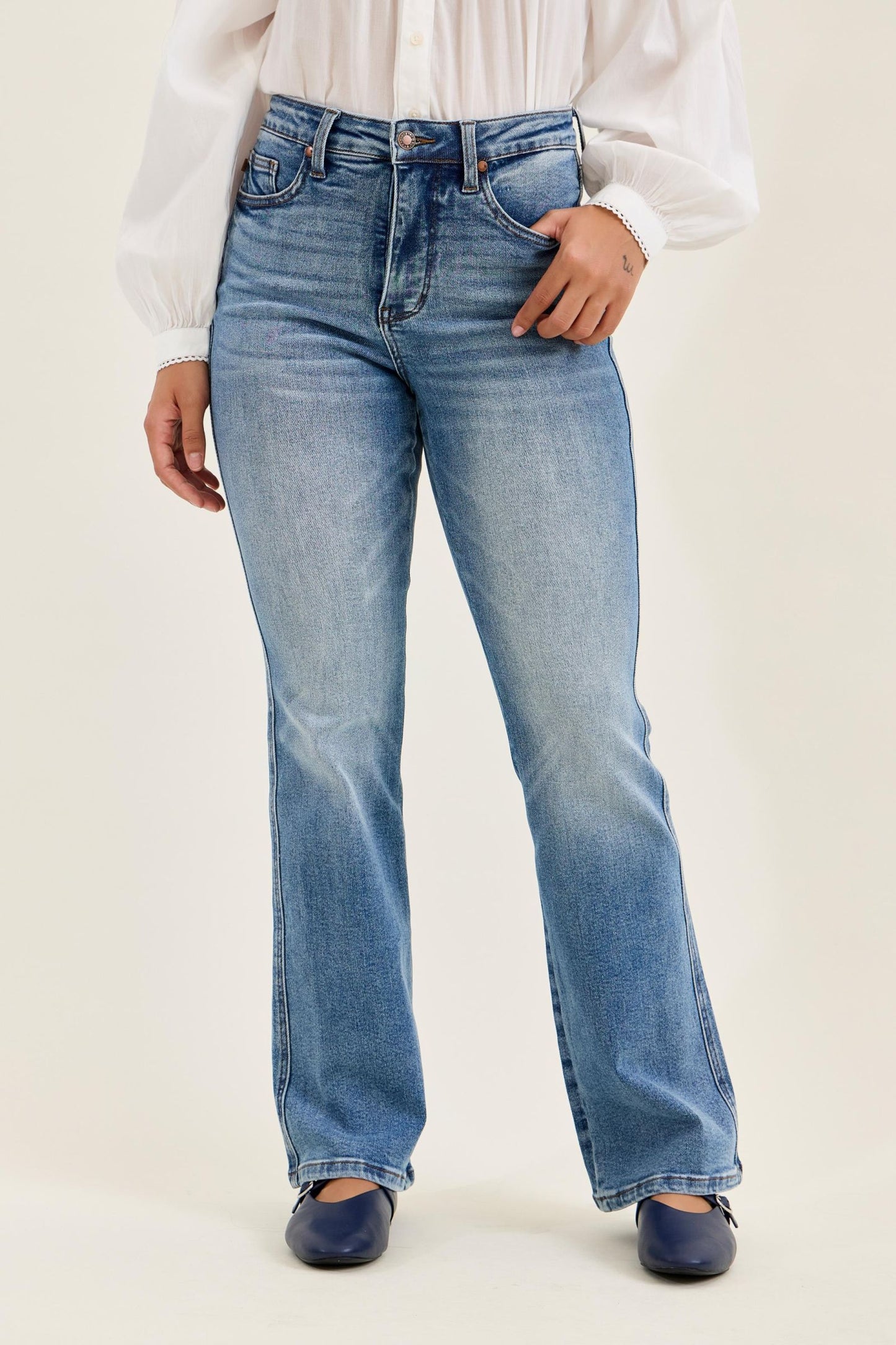DAISY Bootcut MD Instant Classic Indigo (Long Inseam)