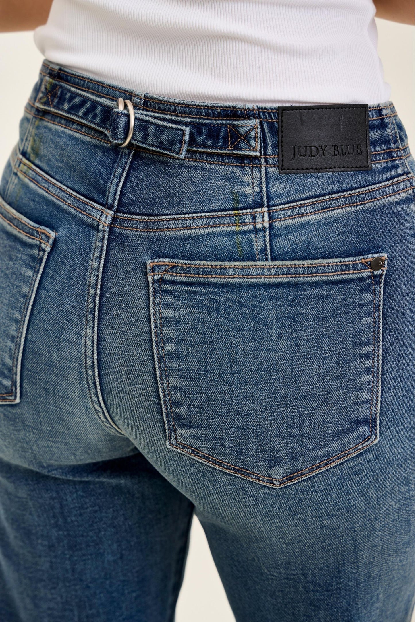 Boyfriend w/ Adjustable Back Tab + Hollywood WB Judy Blue