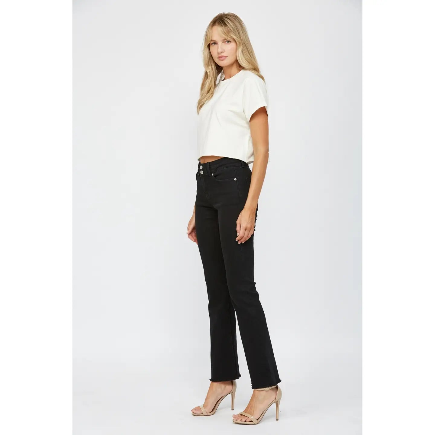 Mica Mid Rise Slim Boot Cut