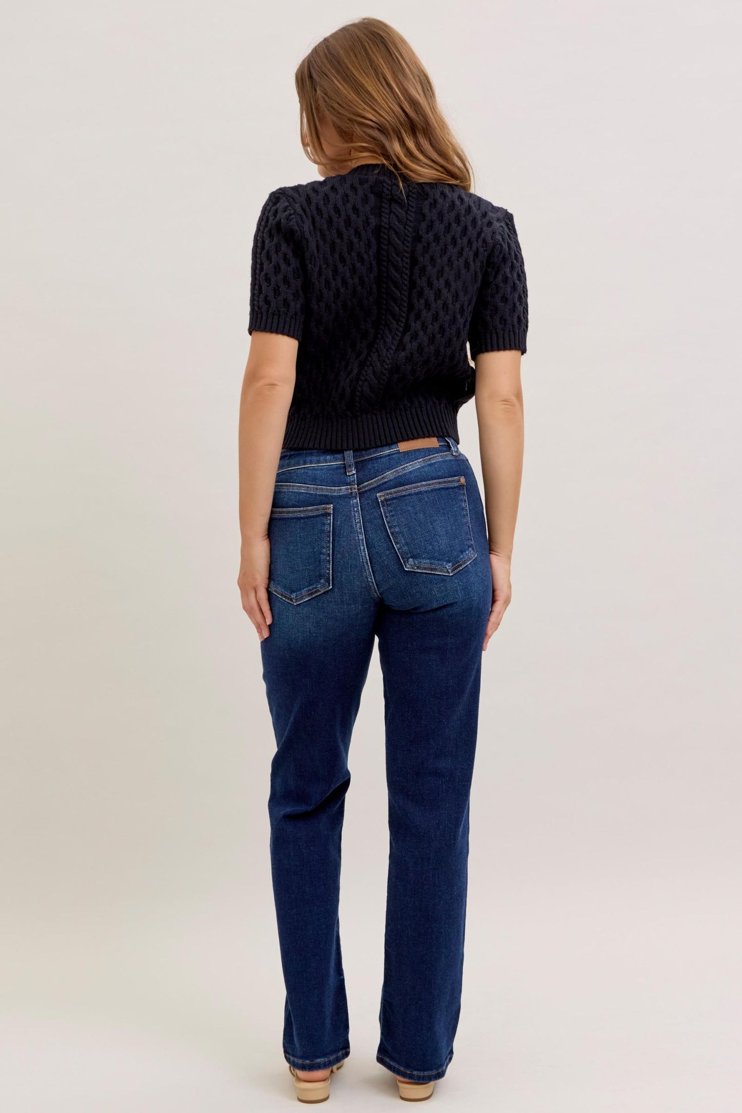 Midrise Straight Judy Blue (Regular Inseam)