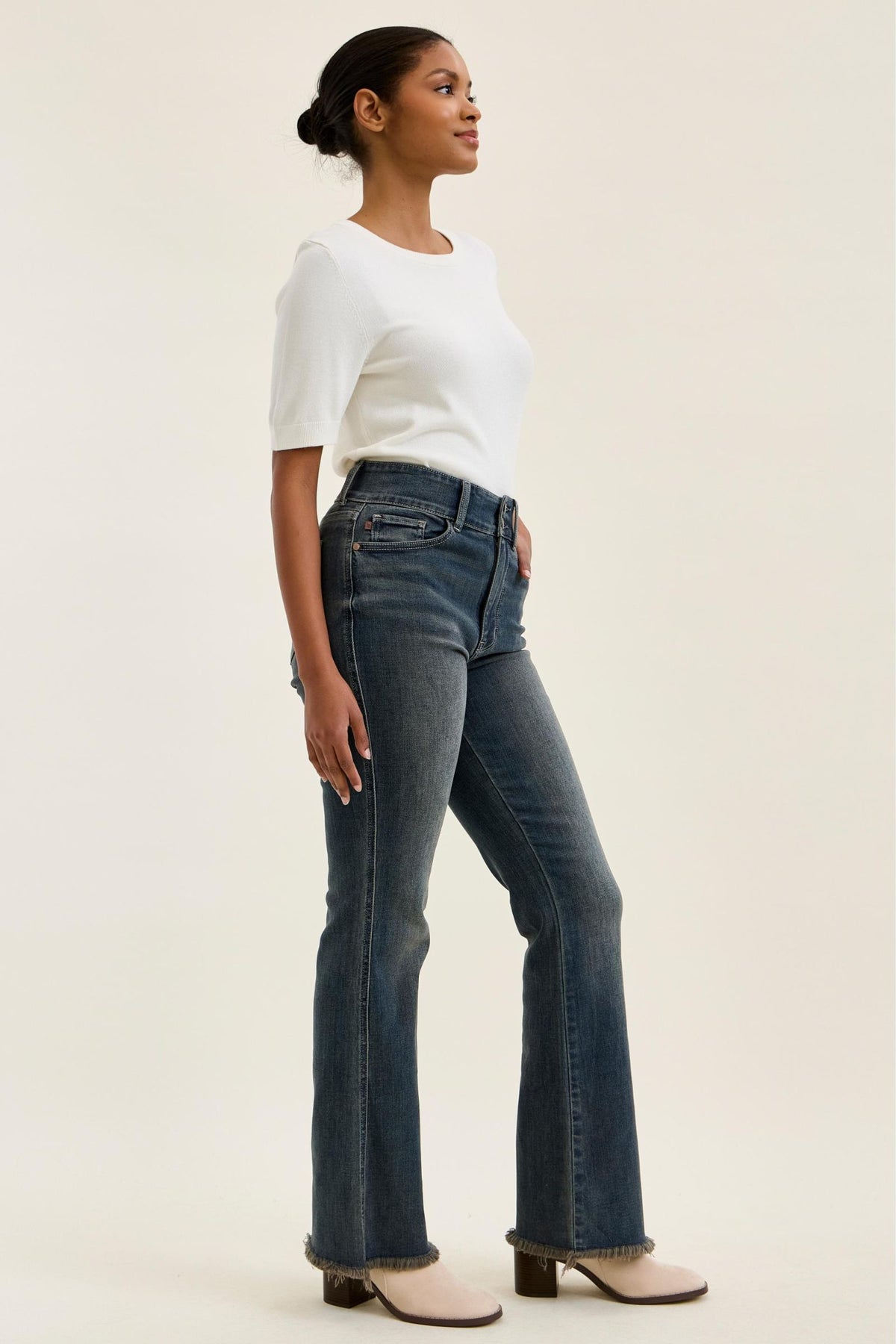 Daisy Bootcut Double Button Vintage Judy Blue