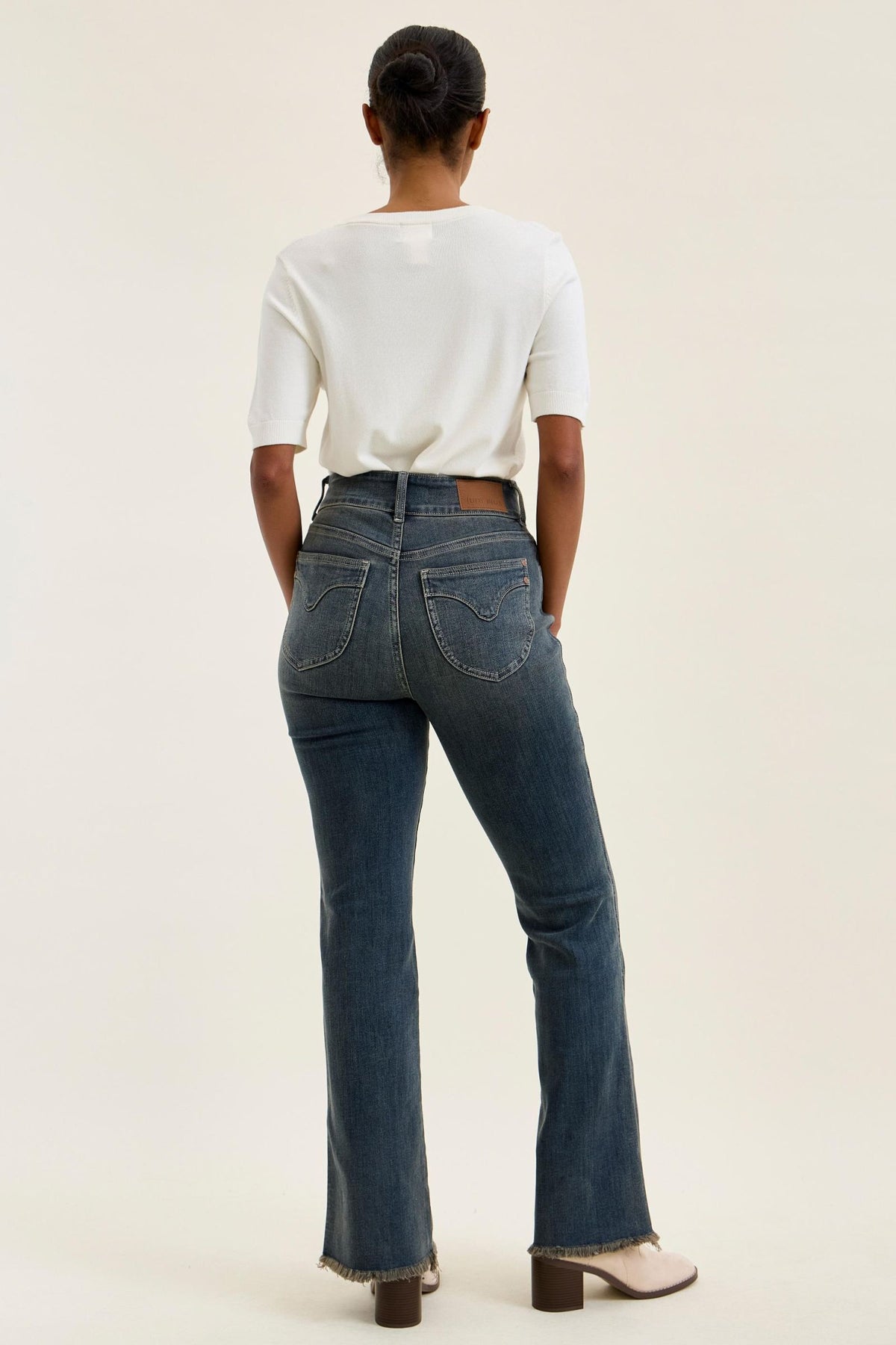 Daisy Bootcut Double Button Vintage Judy Blue