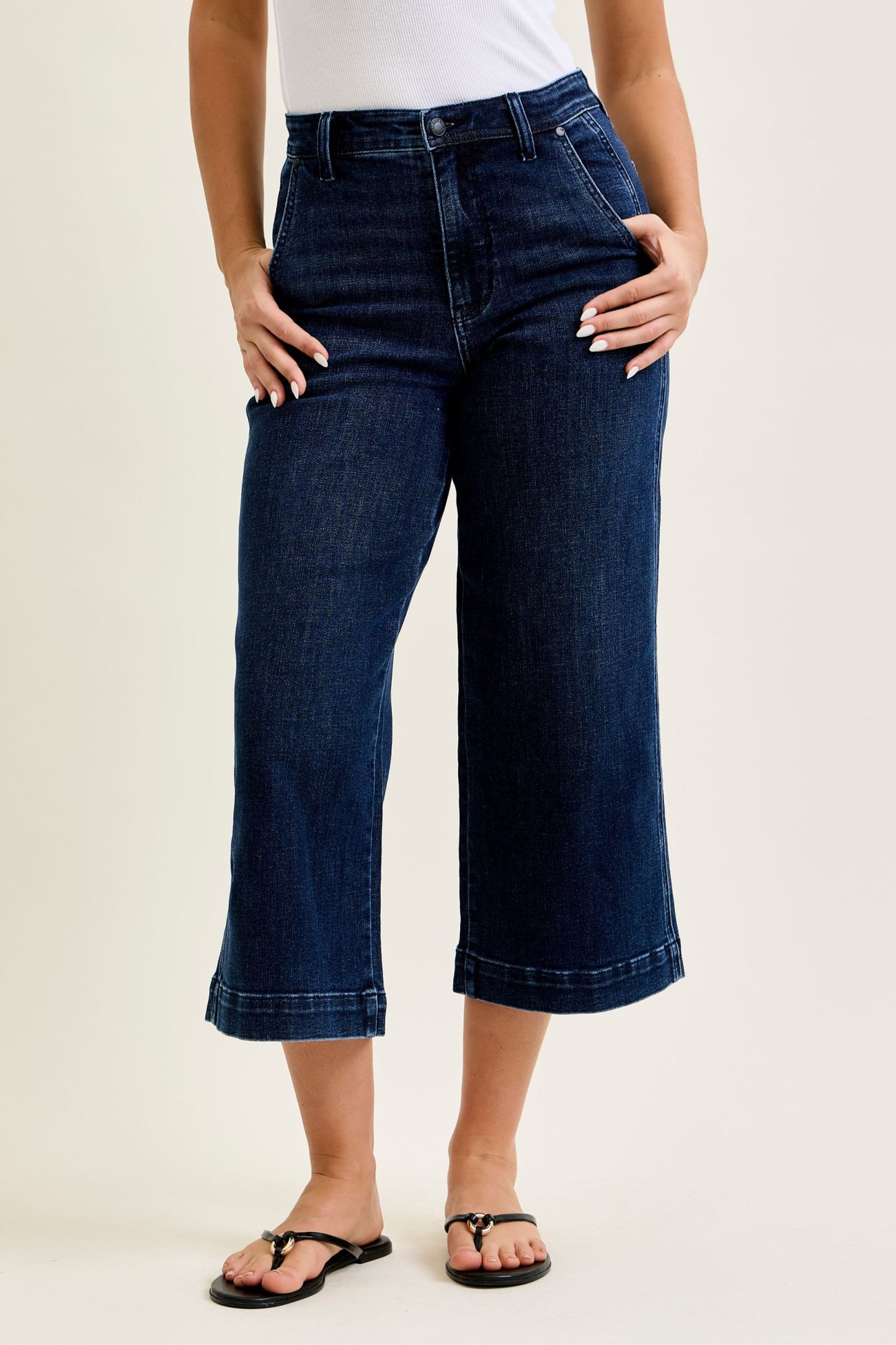 Ankle Wide Trouser Judy Blue
