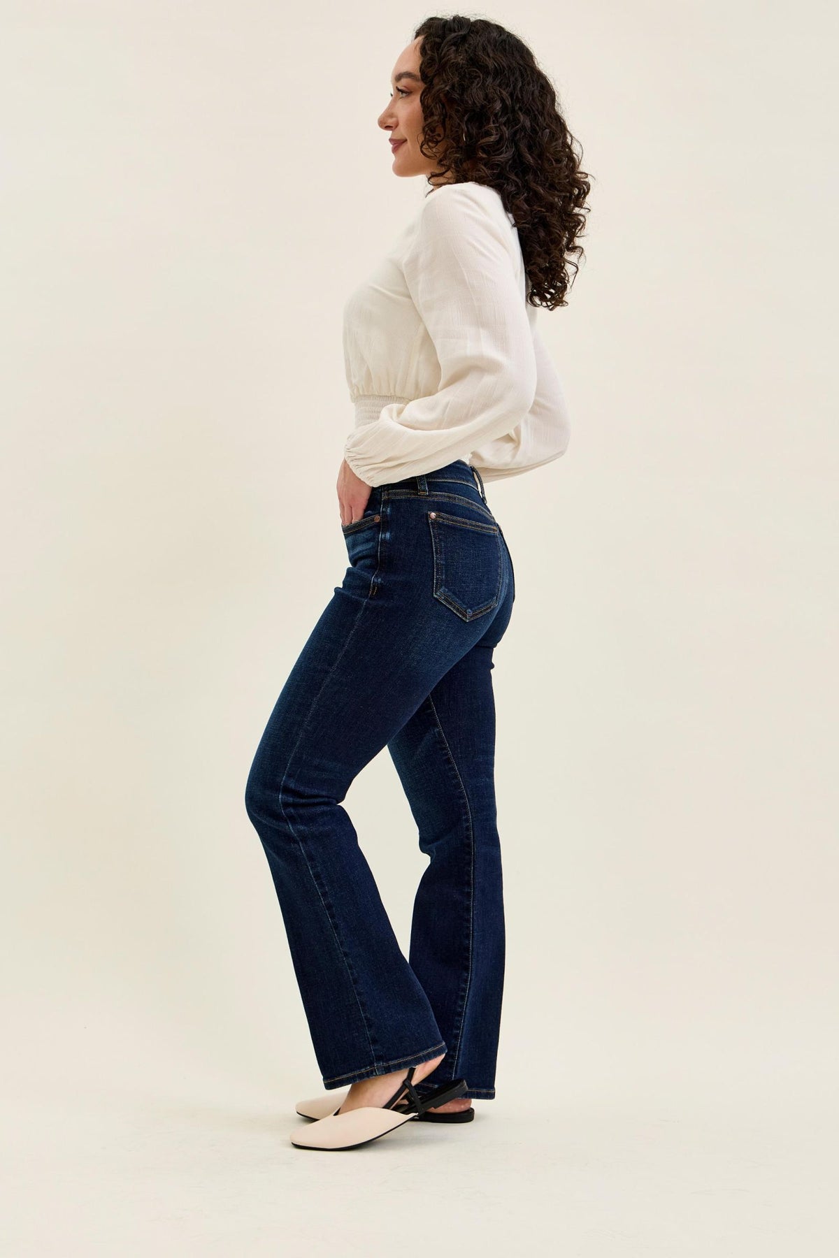 Petite Dark Wash Bootcut Judy Blue