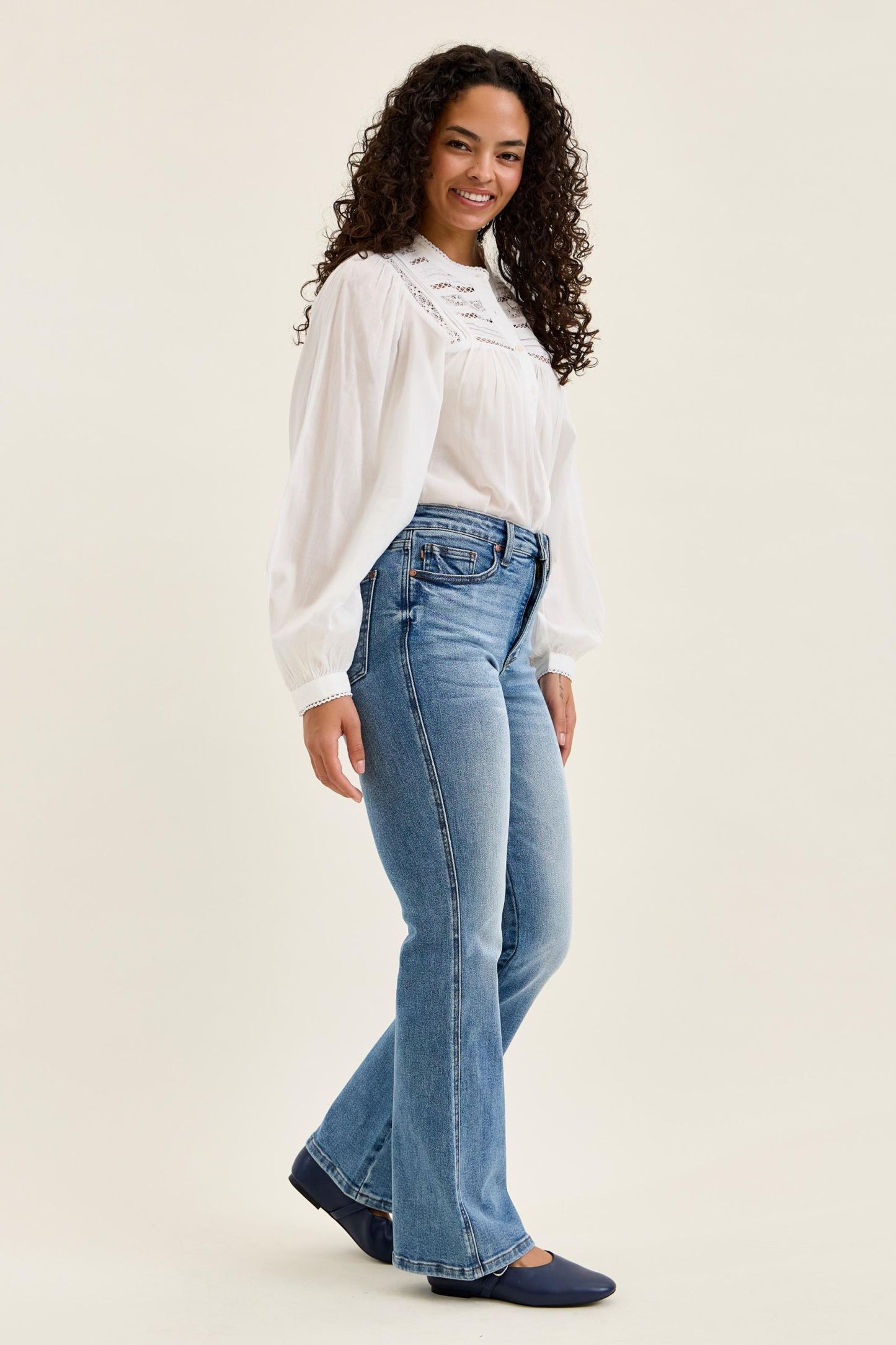 DAISY Bootcut MD Instant Classic Indigo (Long Inseam)