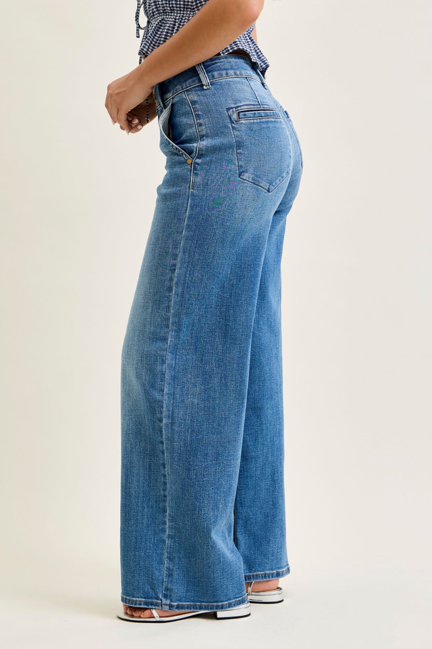 Column W/ Trouser Styling Judy Blue (Long Inseam)