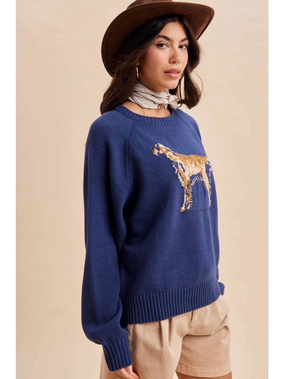 Knitted Retriever Sweater