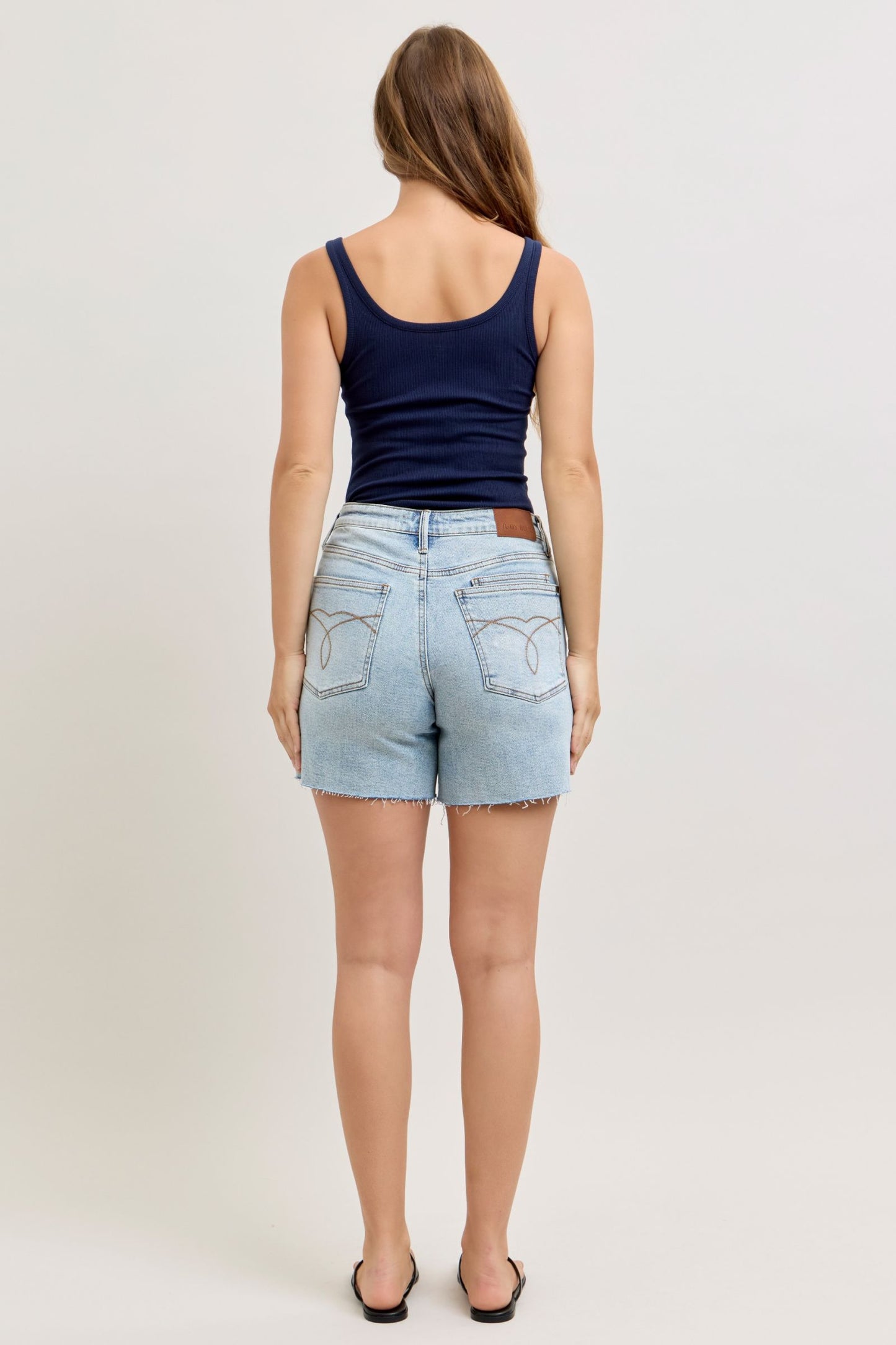 Rigid Magic Dad Shorts DBL PKT Judy Blue