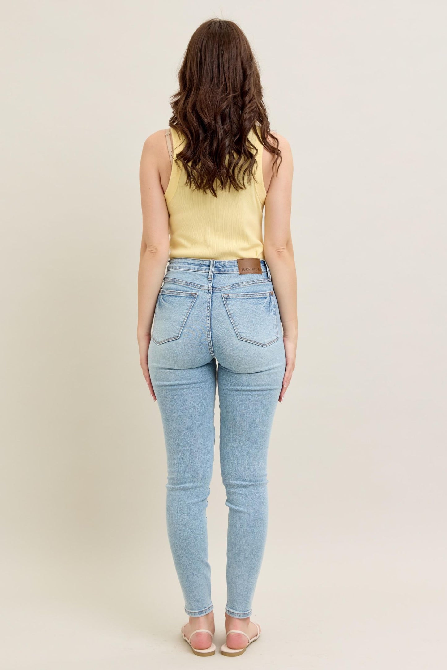 Tummy Control Vintage Wash Skinny Judy Blue