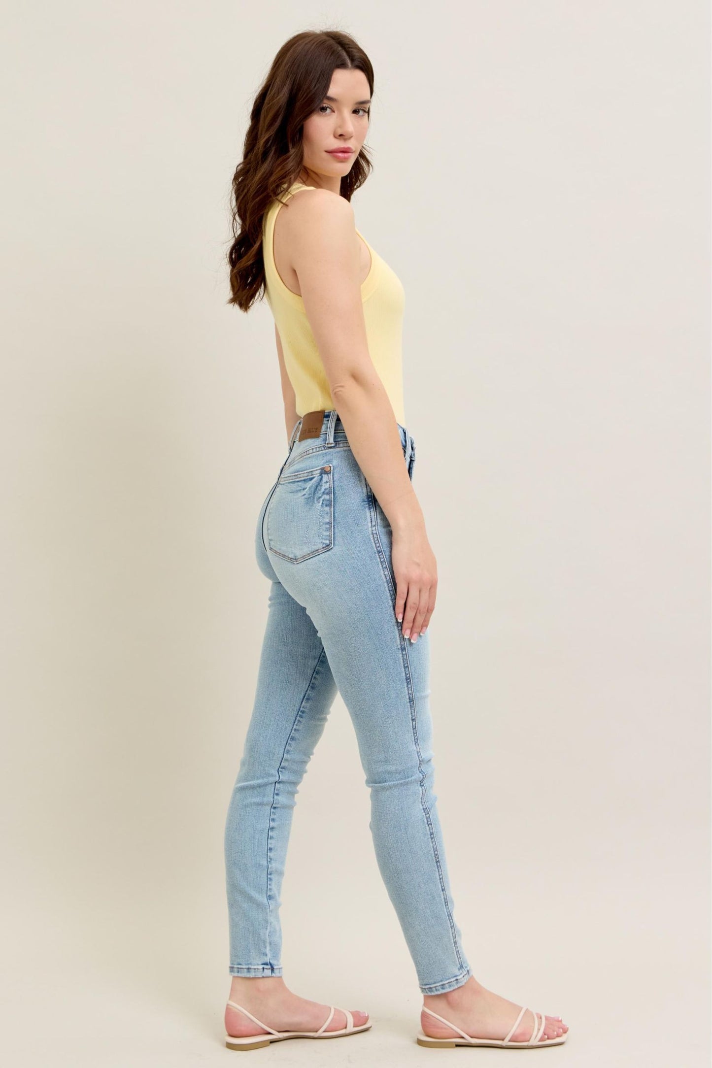 Tummy Control Vintage Wash Skinny Judy Blue