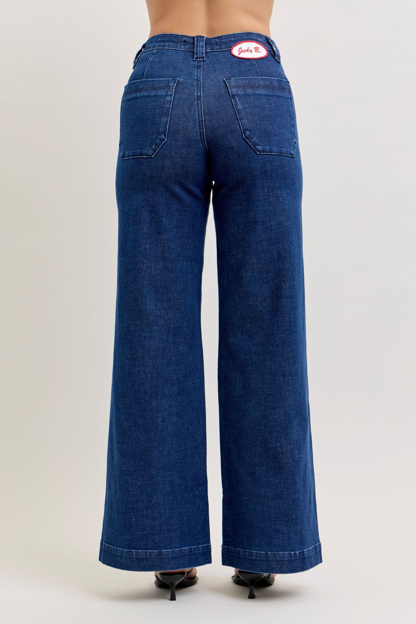 Retro Wide W/ Patch Pkts & Twisted Seam Judy Blue