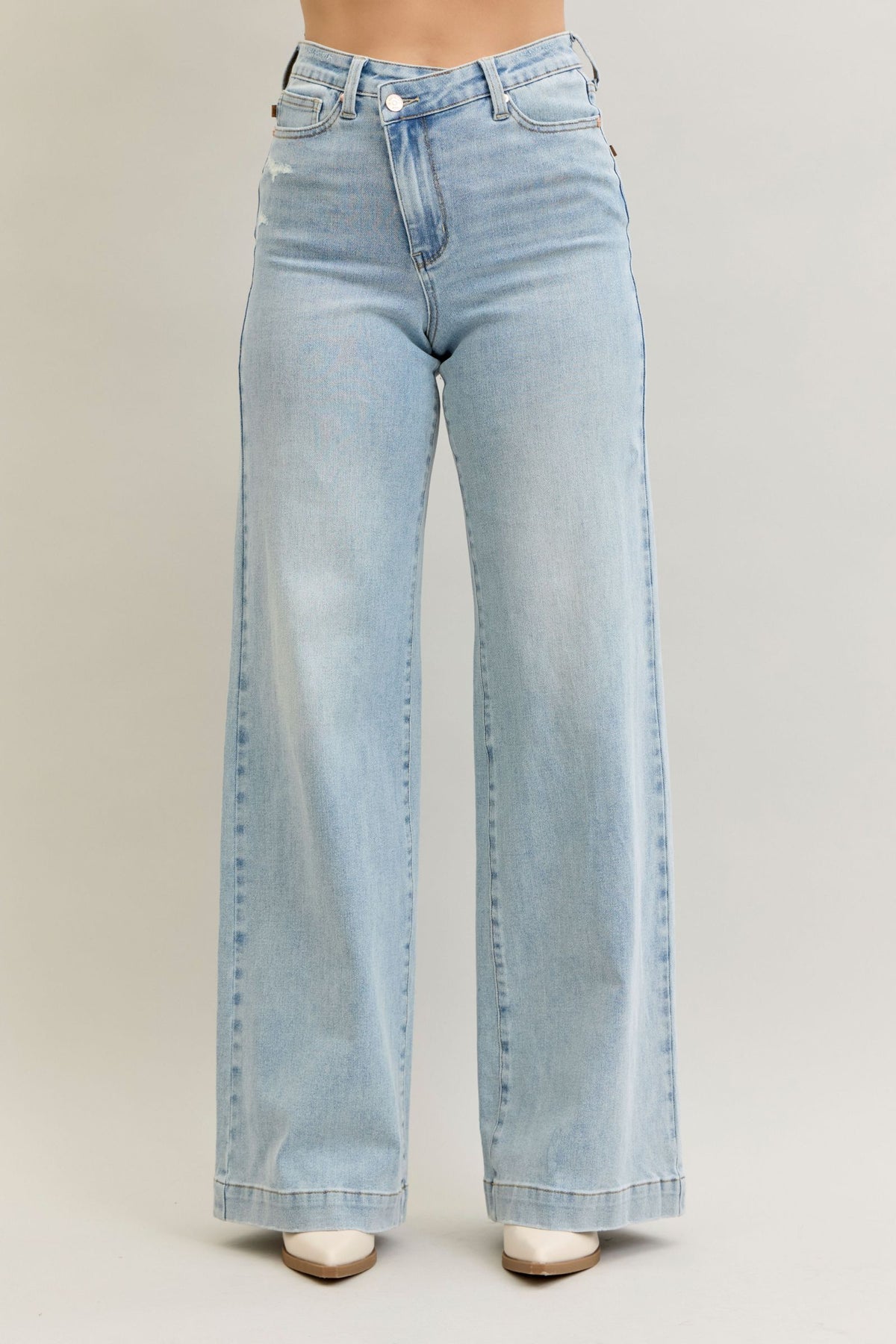 Retro Wide Criss-Cross Judy Blue