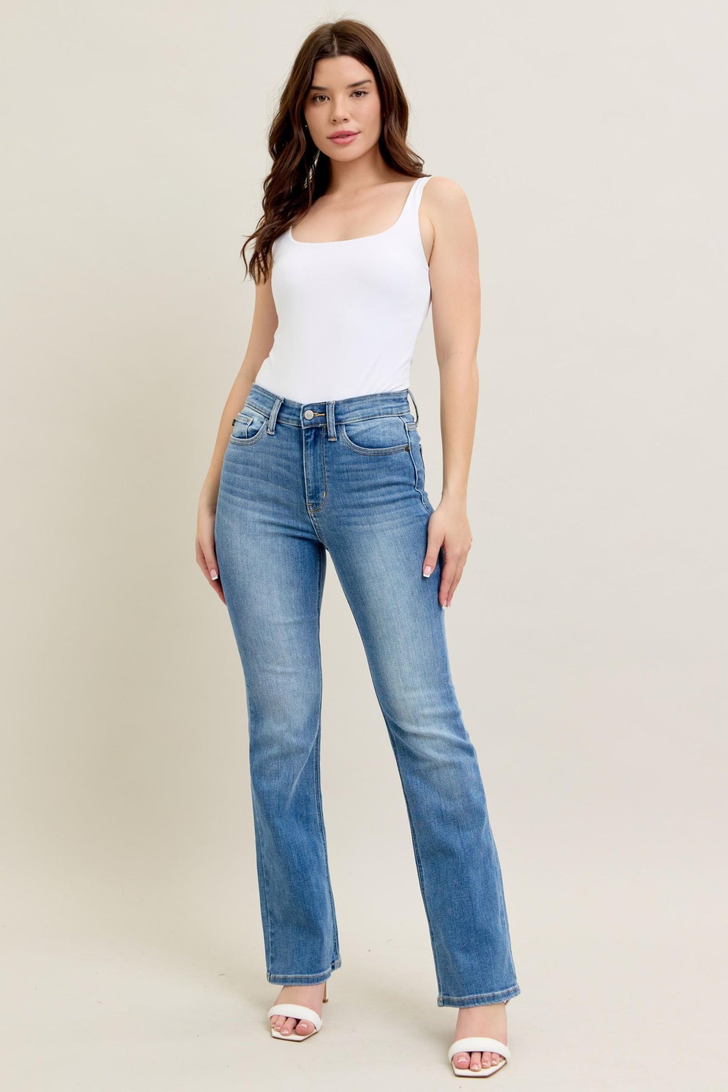 Classic Contrast Wash Bootcut Judy Blue