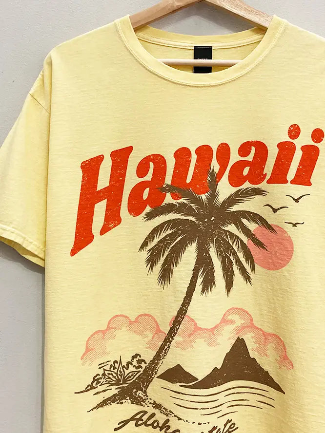 Hawaii Sunset Tee ☀️