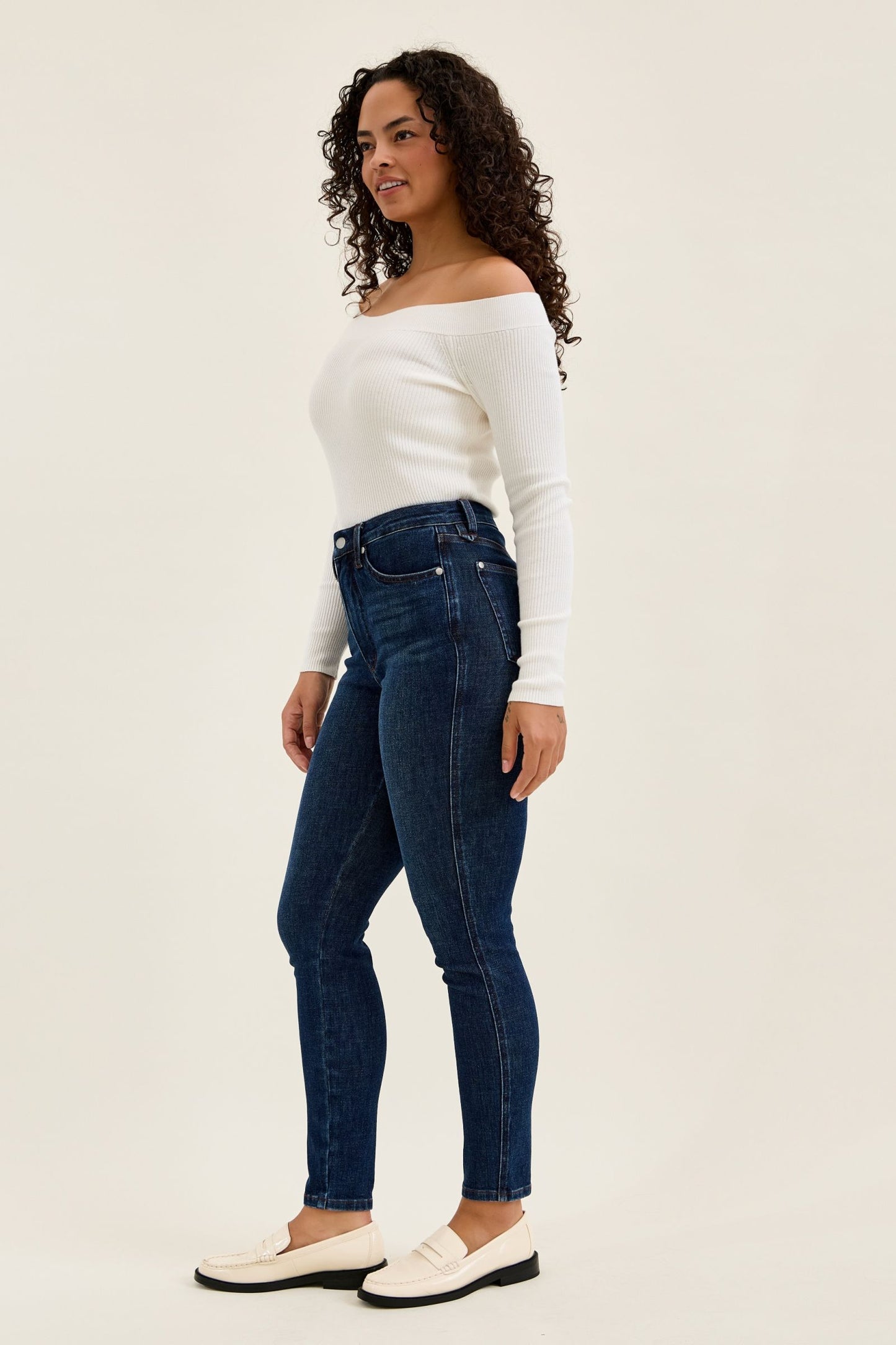 SIENNA Skinny w/ Bandana Loop Judy Blue