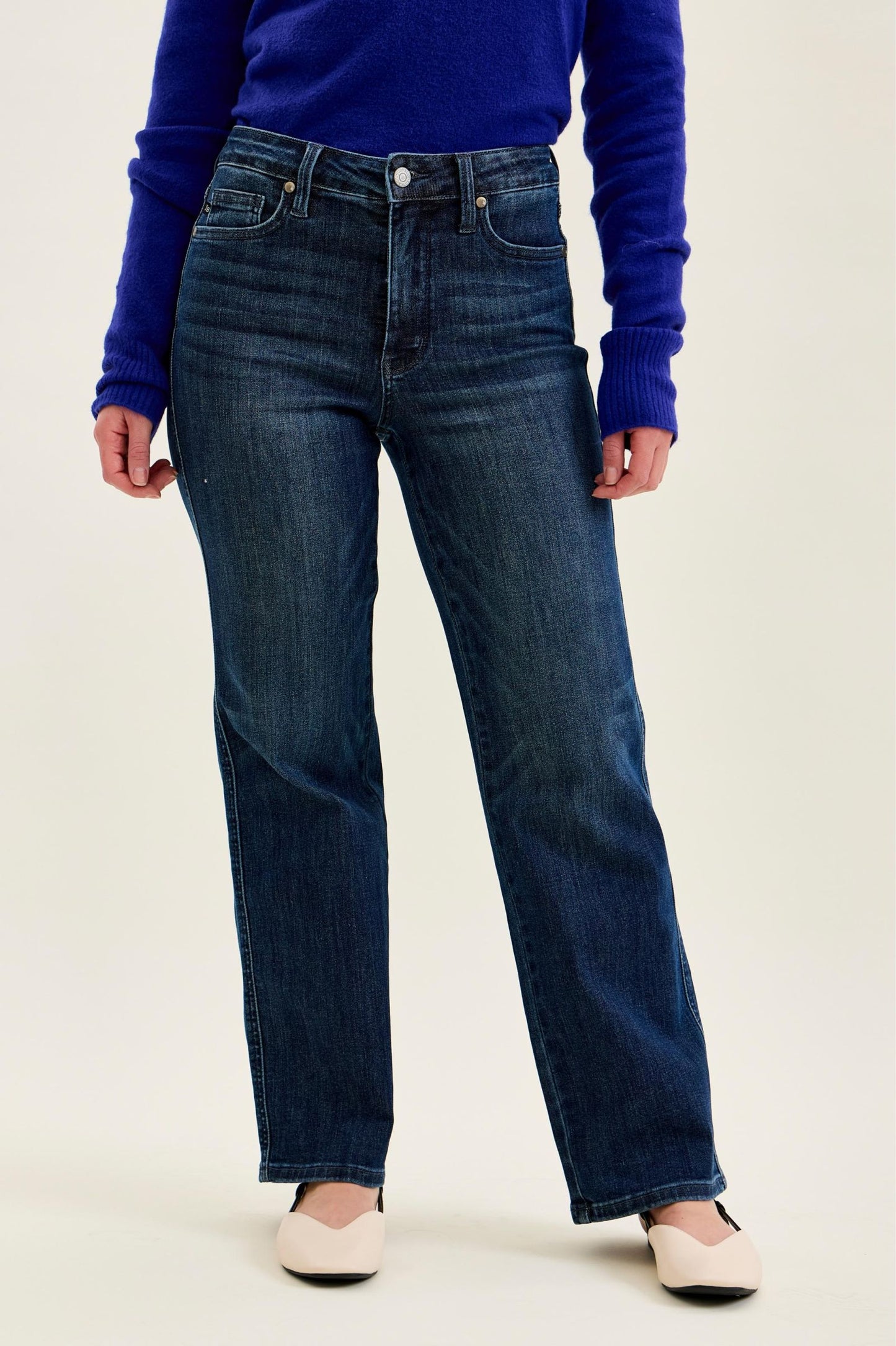 Petite Straight Tummy Control Classic Judy Blue