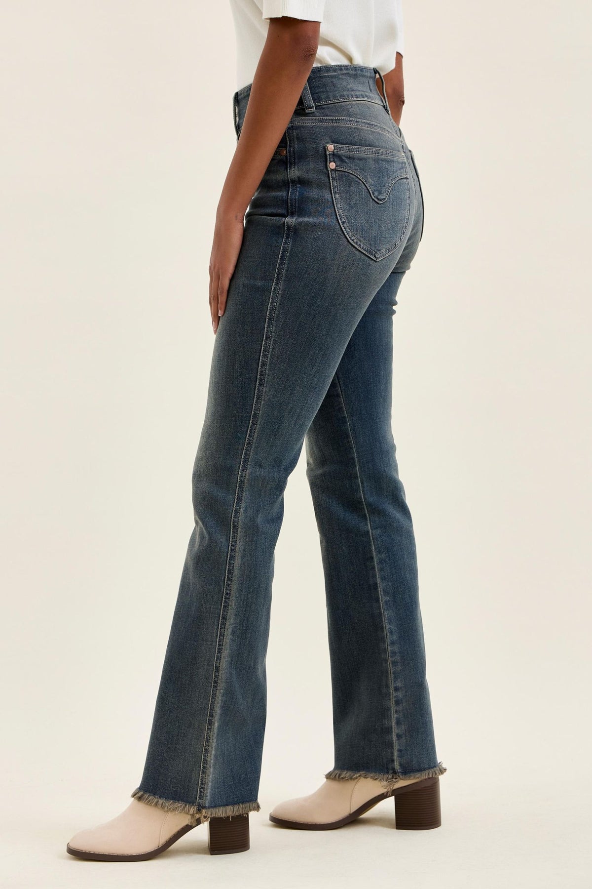 Daisy Bootcut Double Button Vintage Judy Blue