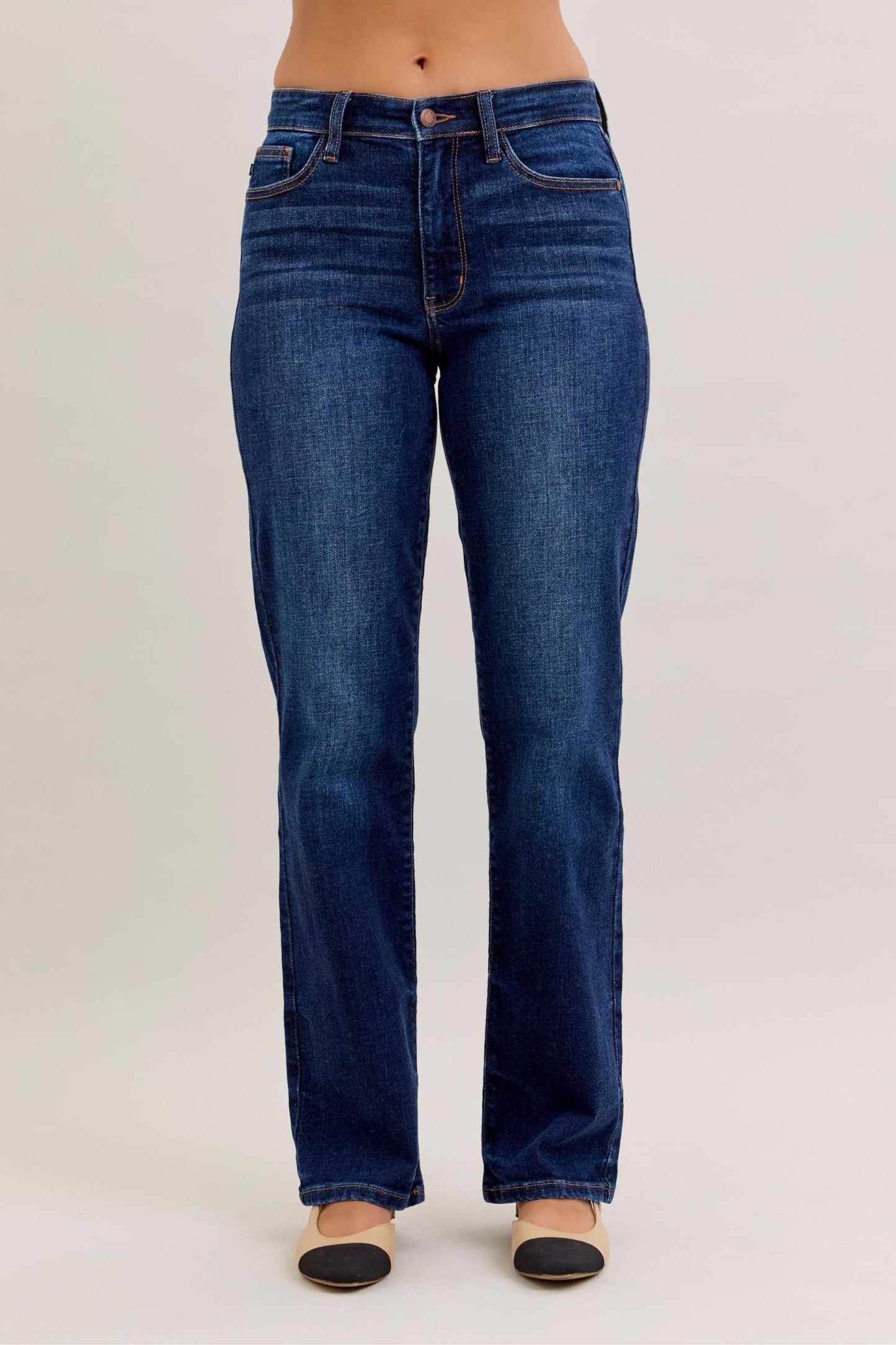 Midrise Straight Judy Blue (Regular Inseam)