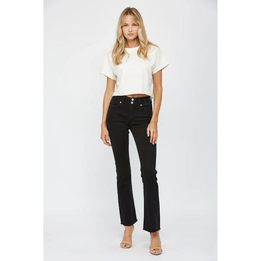Mica Mid Rise Slim Boot Cut