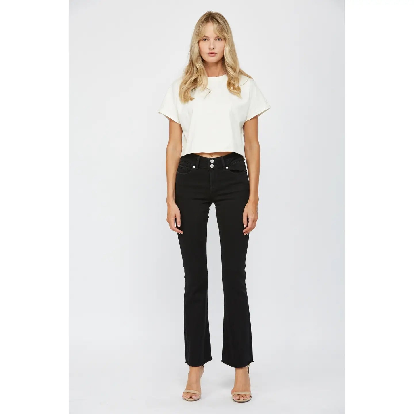 Mica Mid Rise Slim Boot Cut