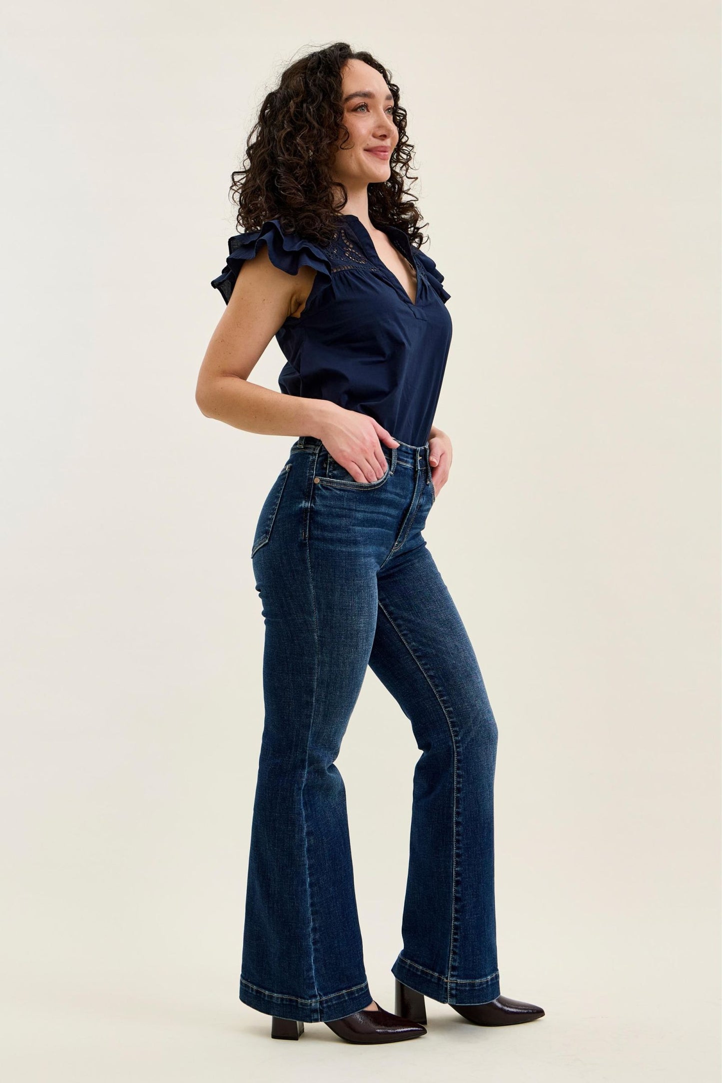 Petite Trouser Flare Judy Blue