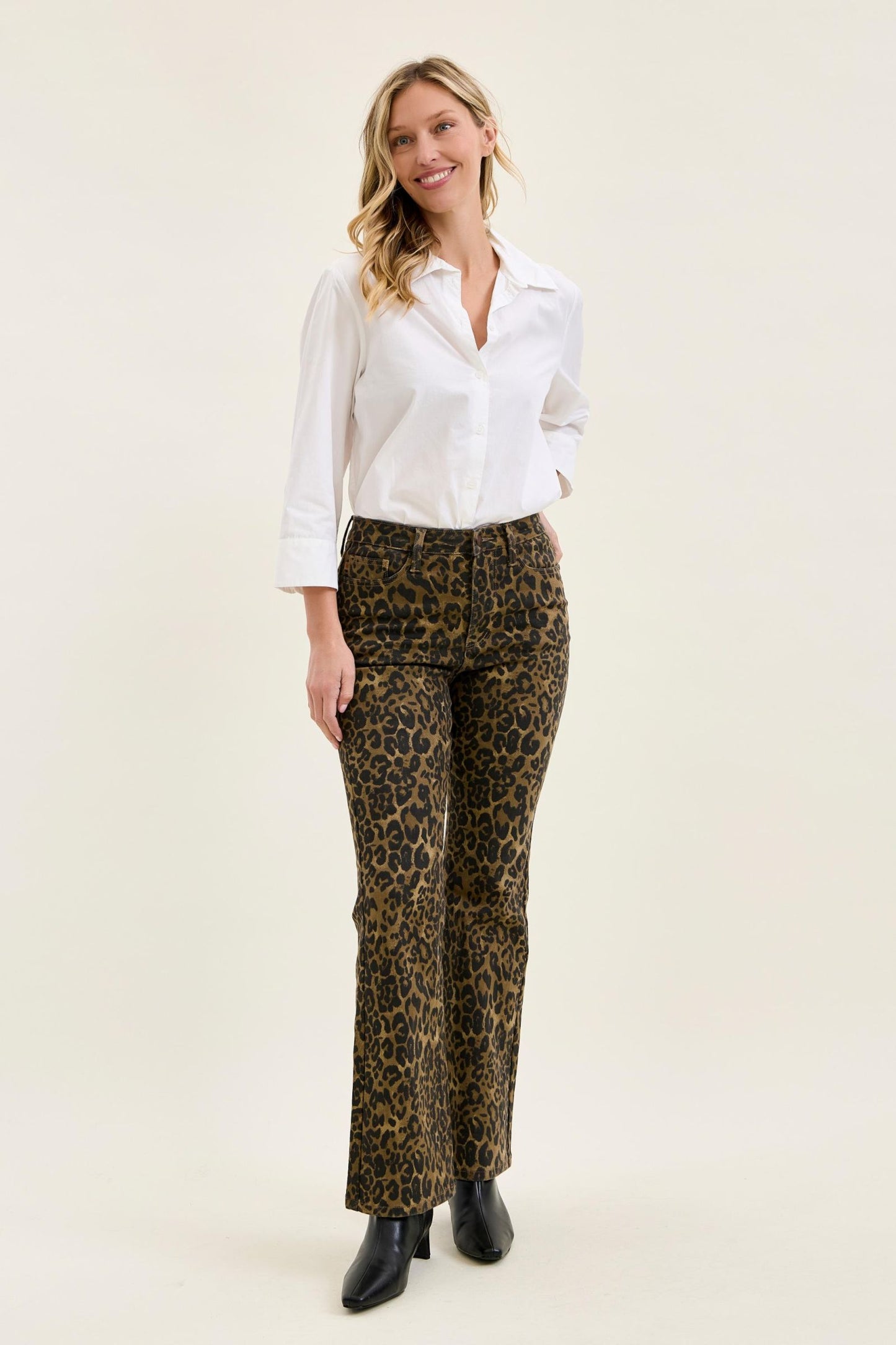 Bootcut Leopard Print Judy Blue