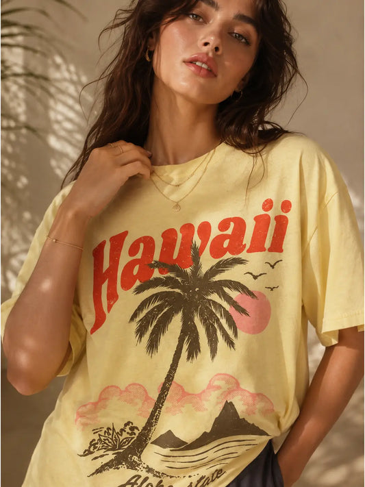 Hawaii Sunset Tee ☀️